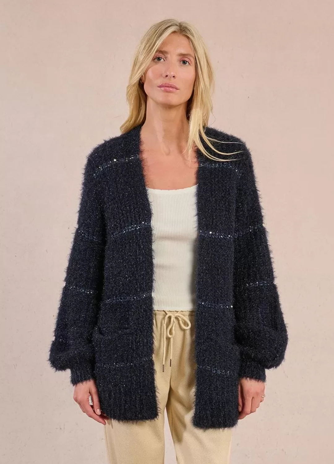 Molly Bracken - Cozy Stripe Cardigan