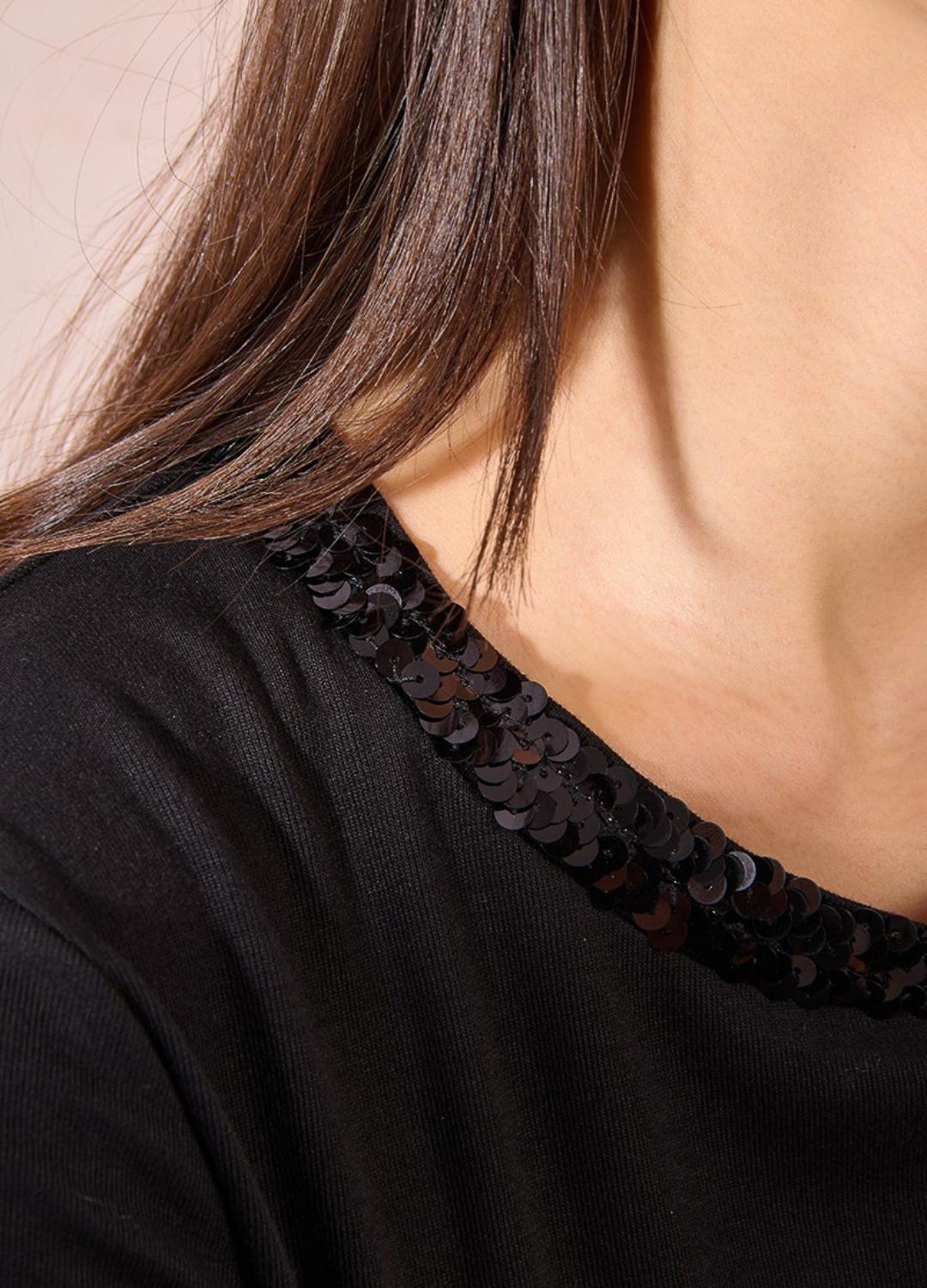 Molly Bracken - Embellished Crewneck T-Shirt