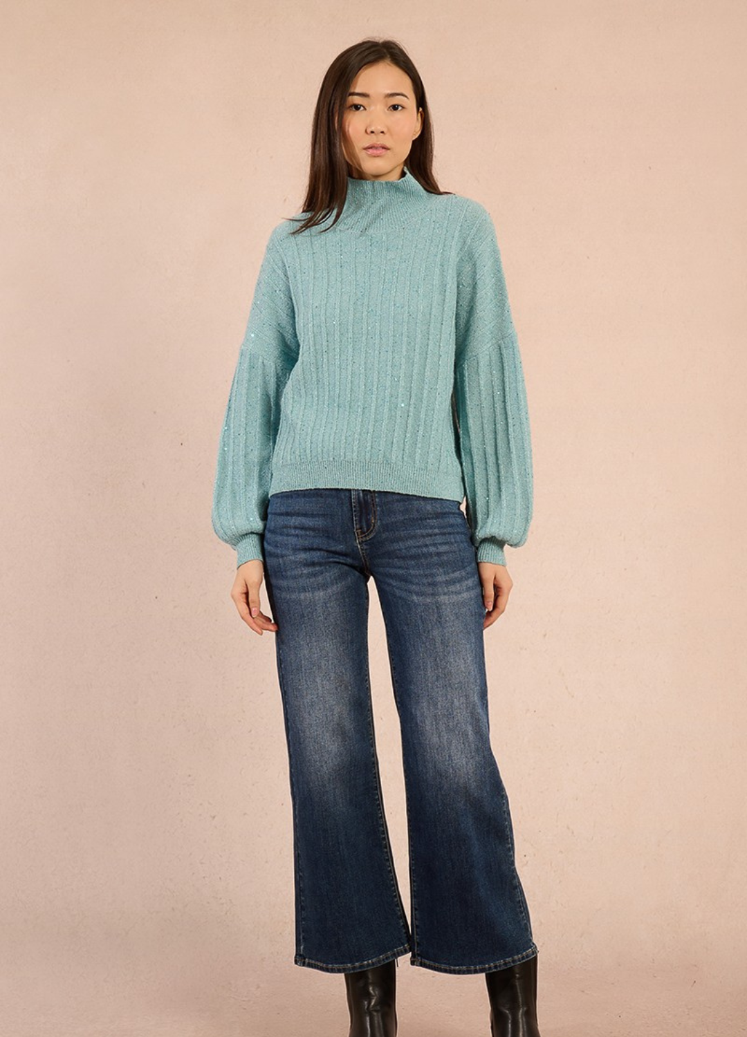 Molly Bracken - Glitz Blue Jumper