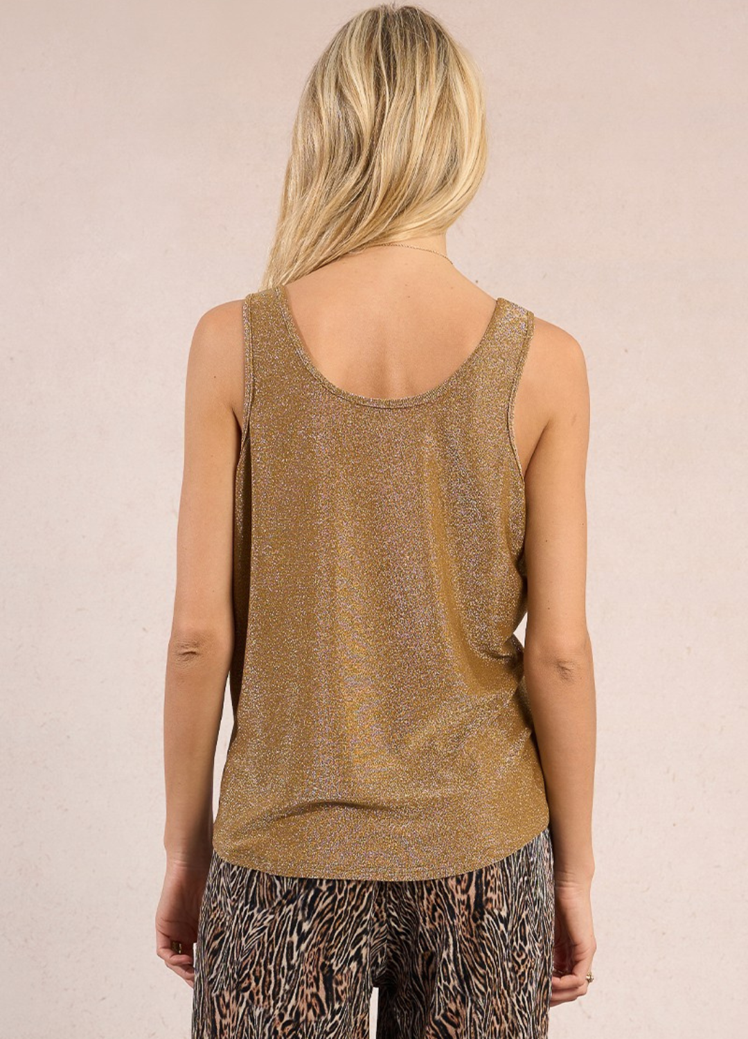 Molly Bracken - Gold Tank Top