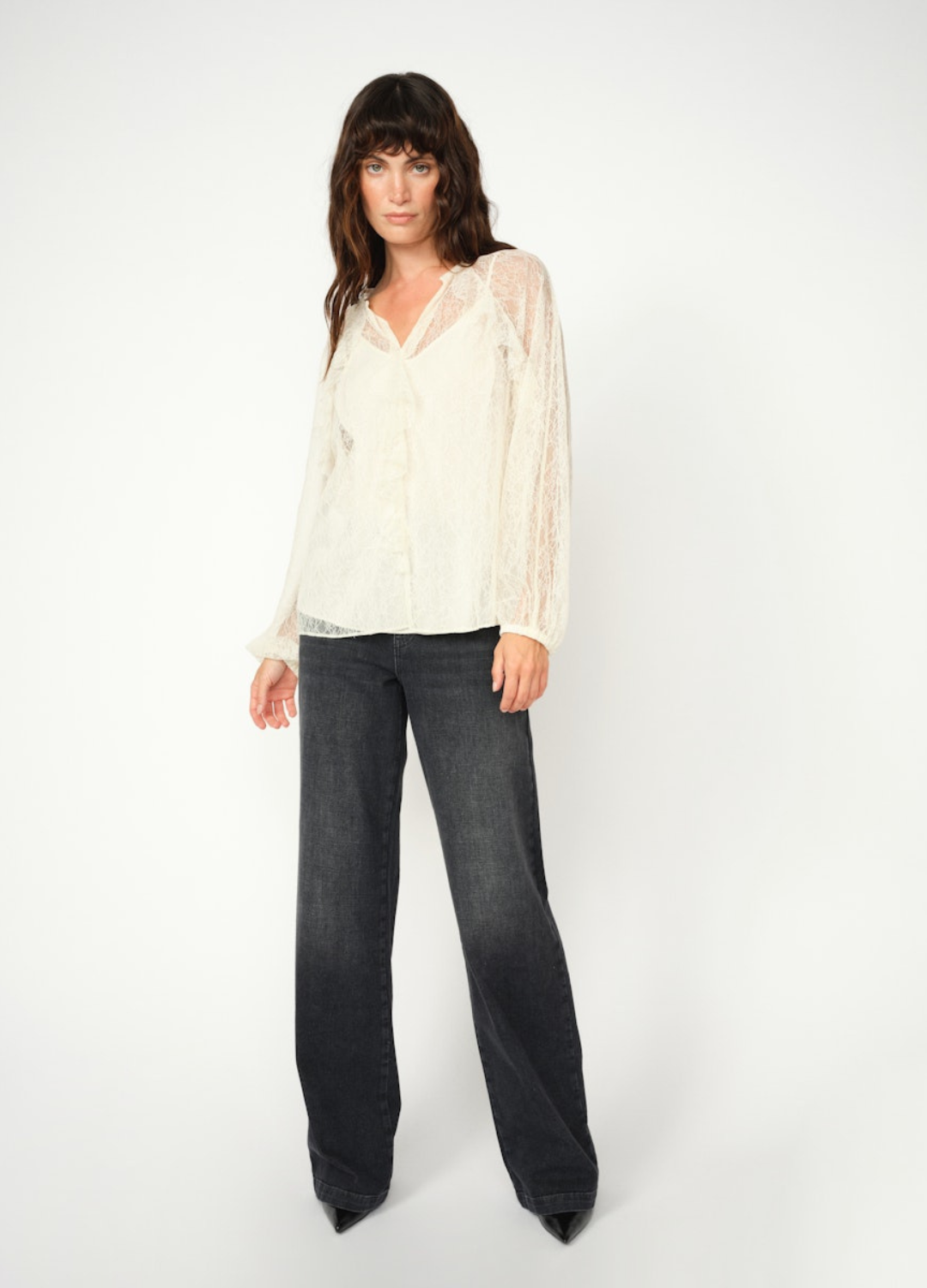 Mos Mosh - Candia Peach Black Jeans