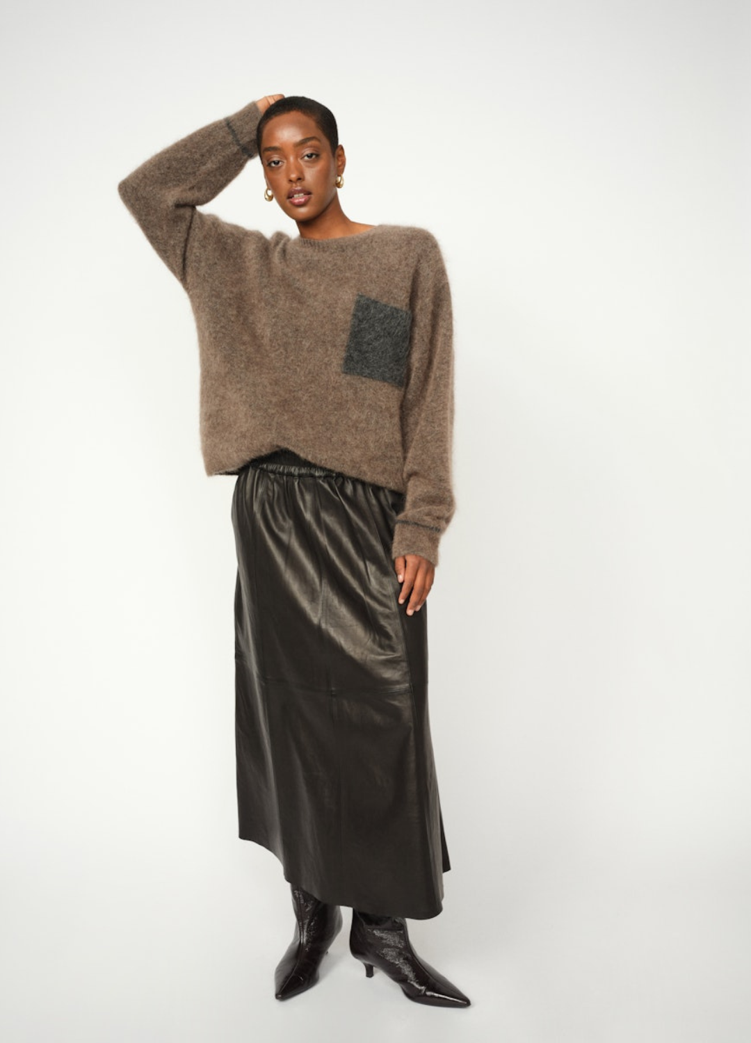 Mos Mosh - Deena Leather Skirt