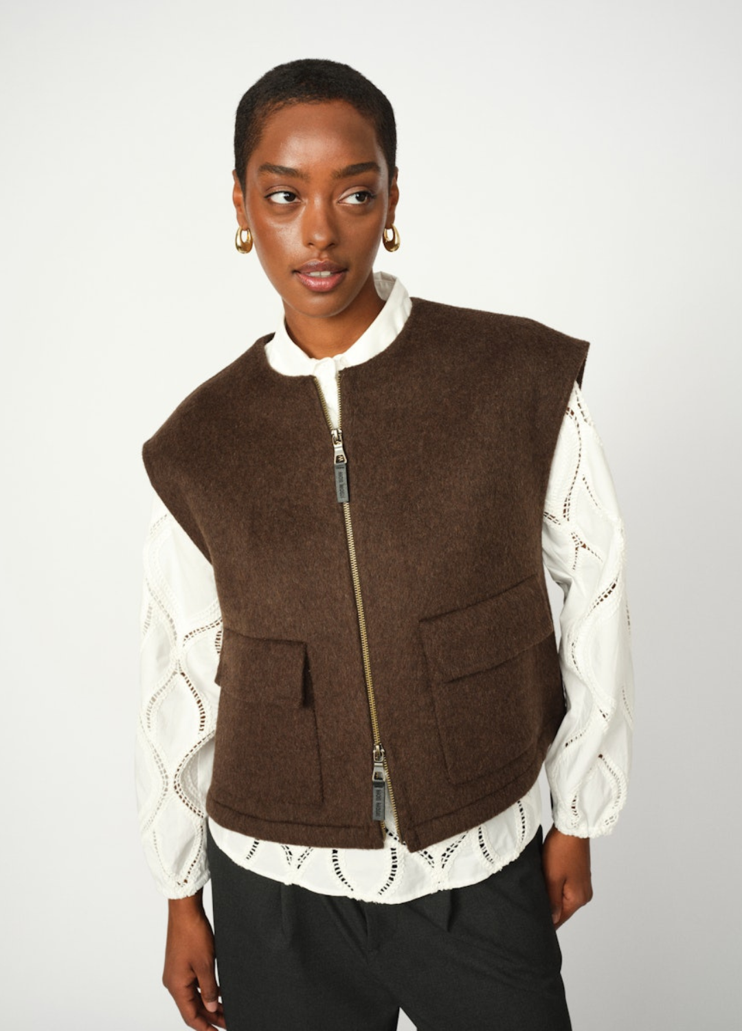 Mos Mosh - Elise Loisa Wool Vest - Delicioso