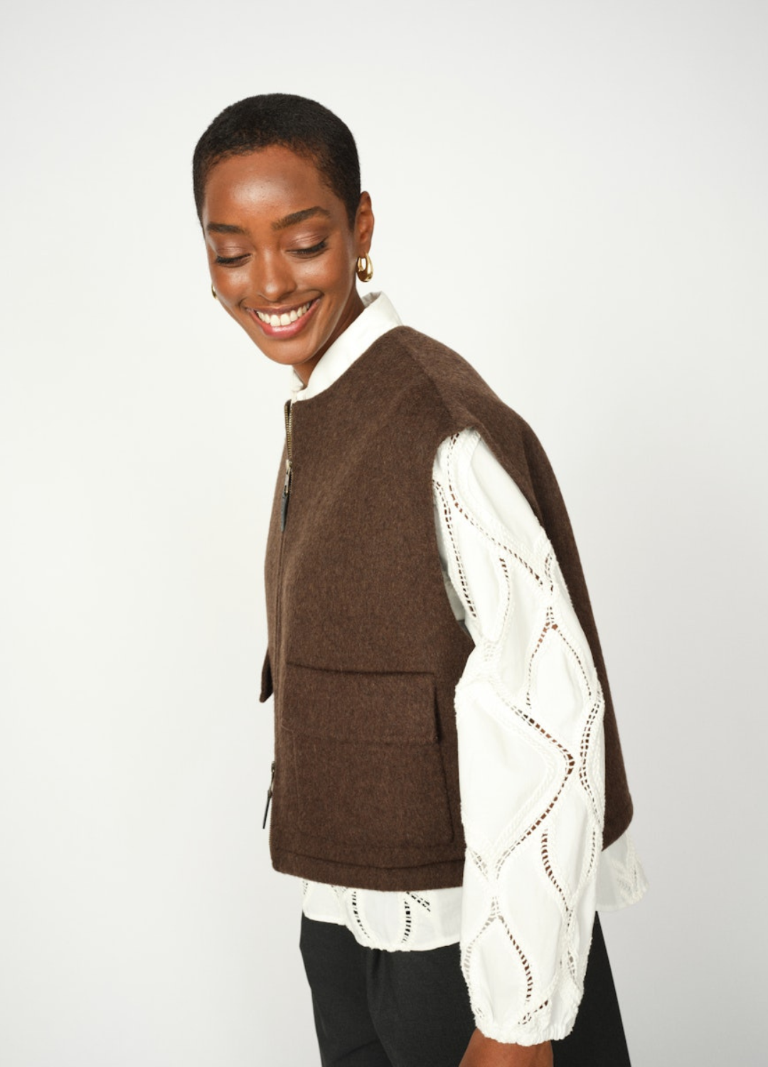 Mos Mosh - Elise Loisa Wool Vest - Delicioso