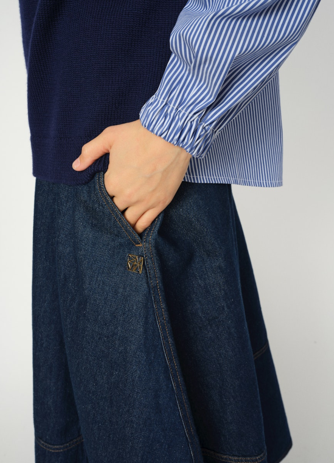 Mos Mosh - Juella Stripe Combi Knit