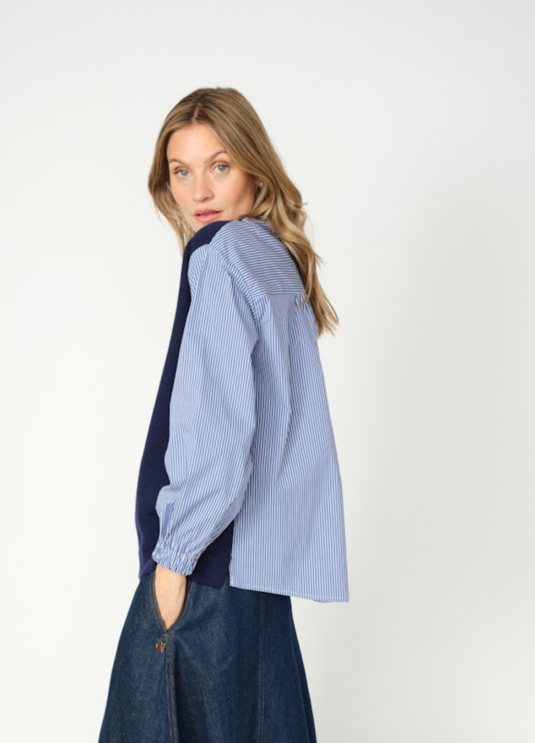 Mos Mosh - Juella Stripe Combi Knit