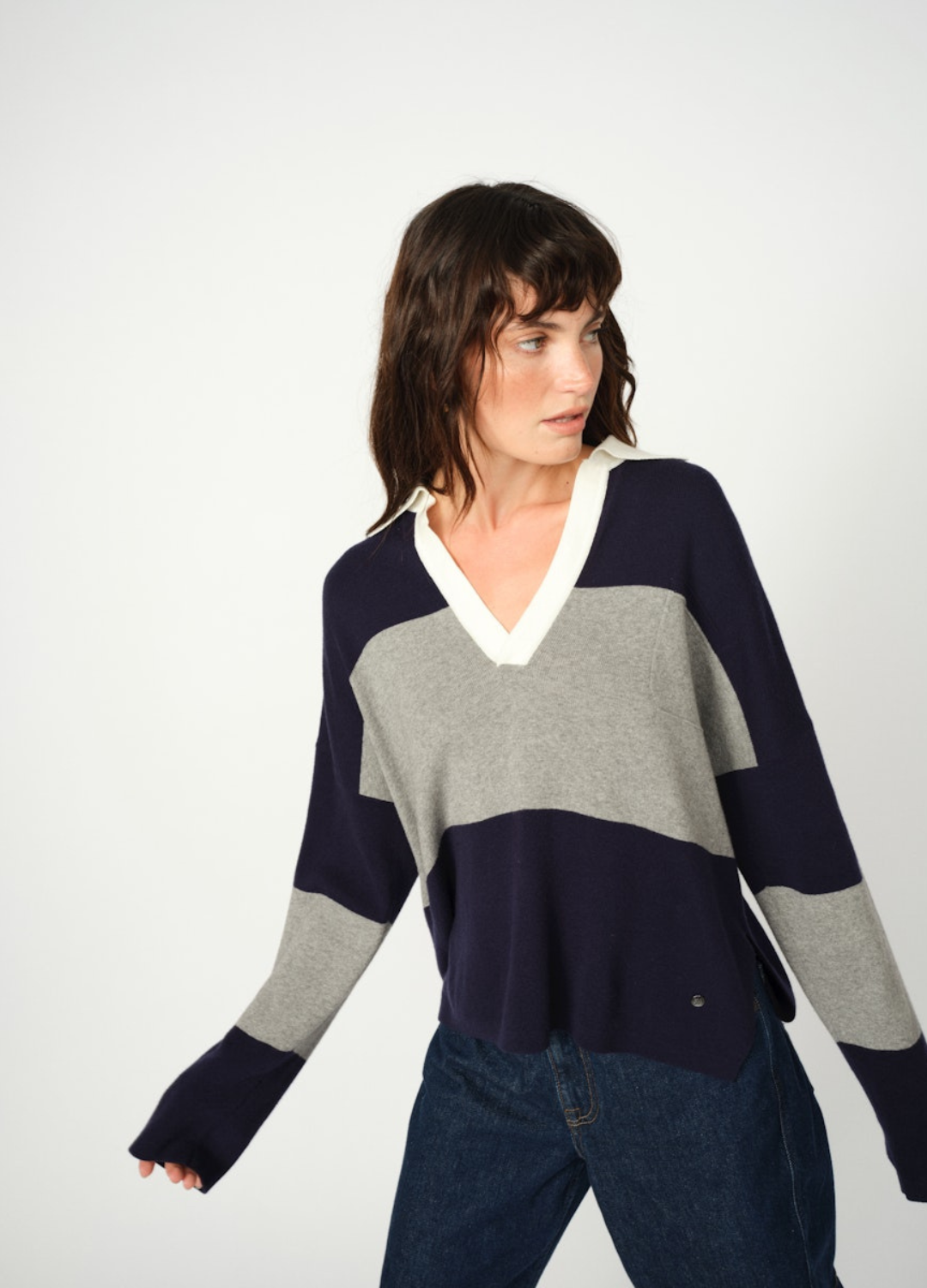 Mos Mosh - Wylie Tani Bold Stripe Knit