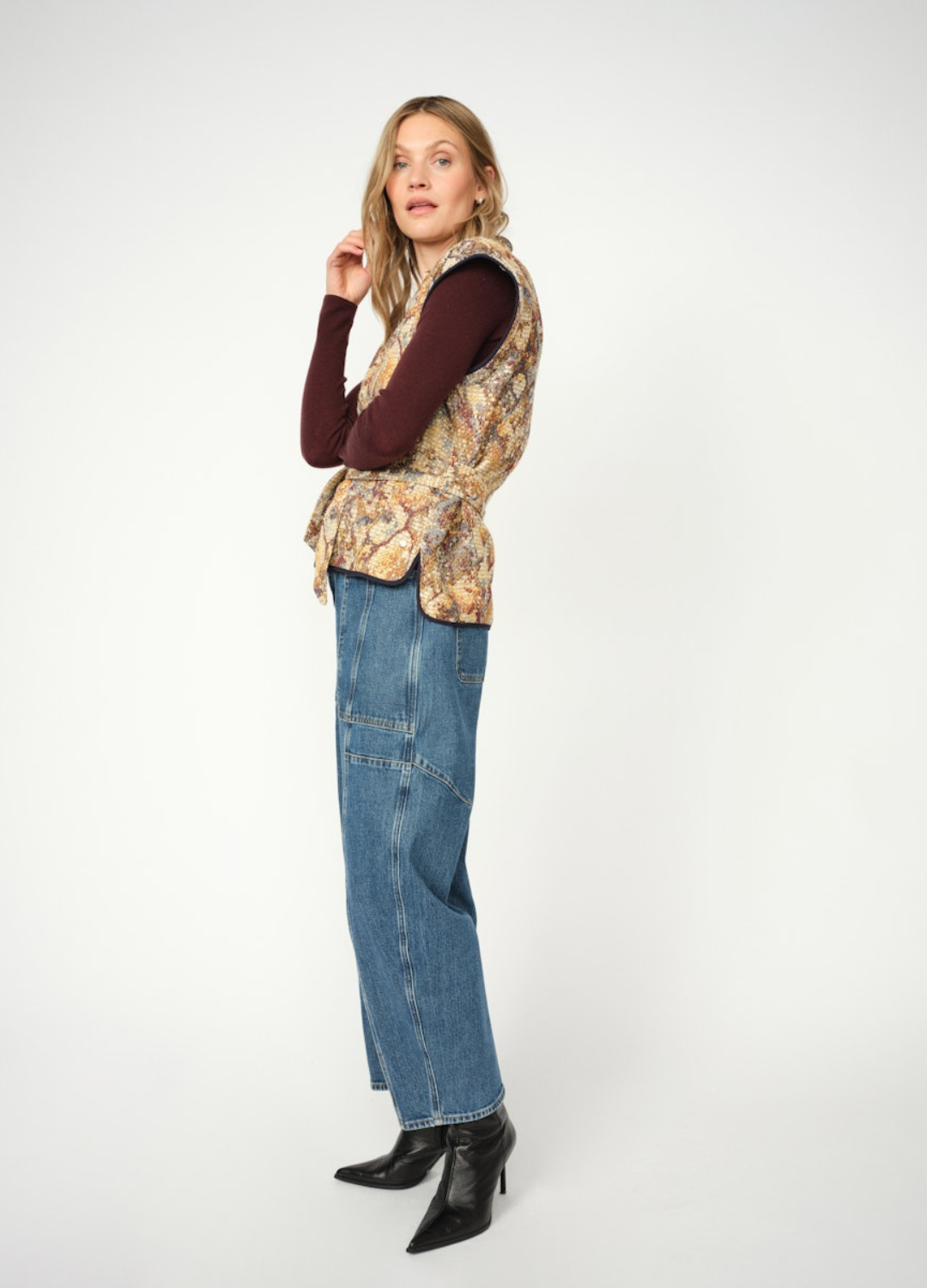 Mos Mosh - Rosy Galleon Dark Blue Jean