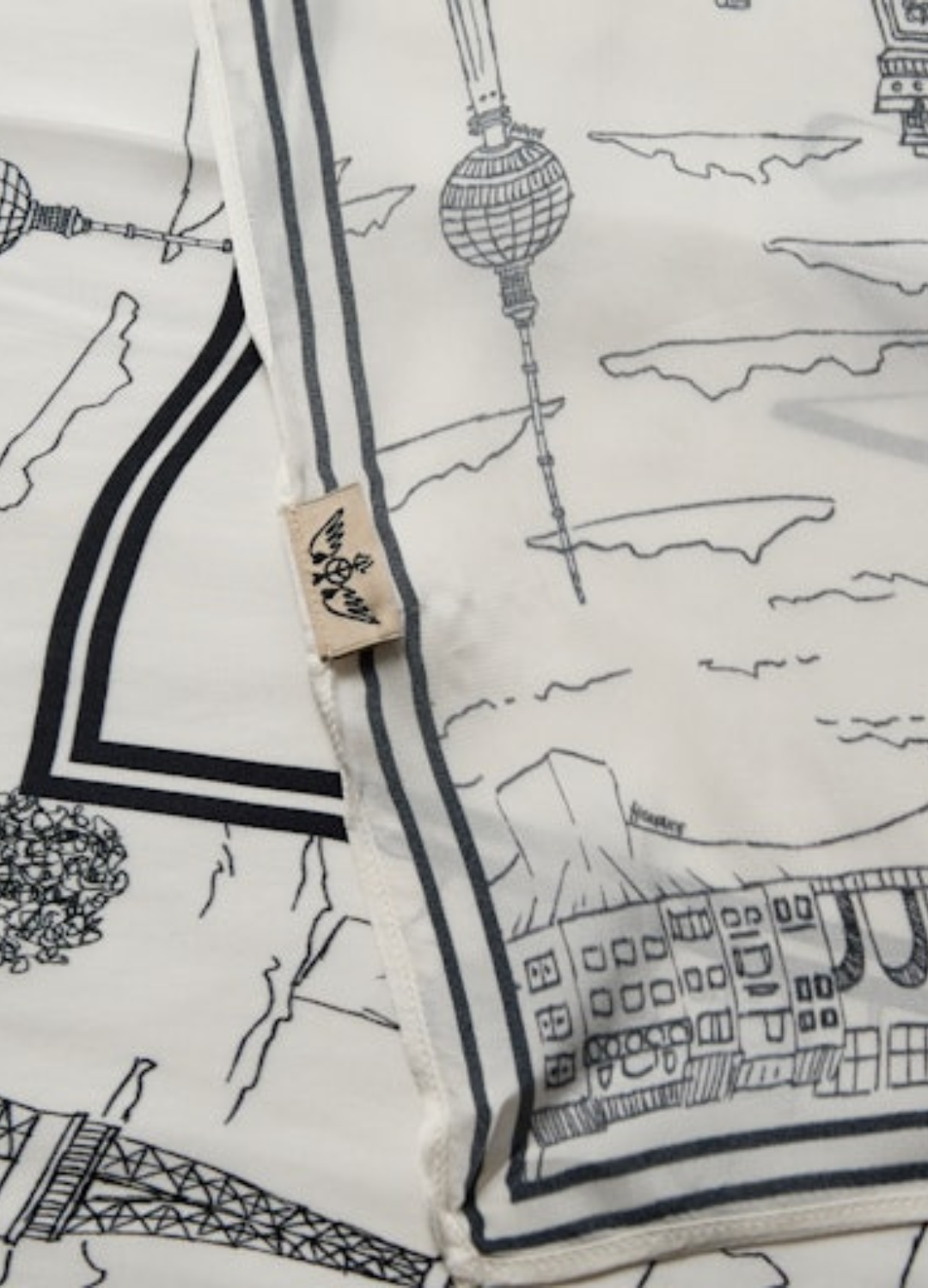 Mos Mosh - Tale Scarf - Black