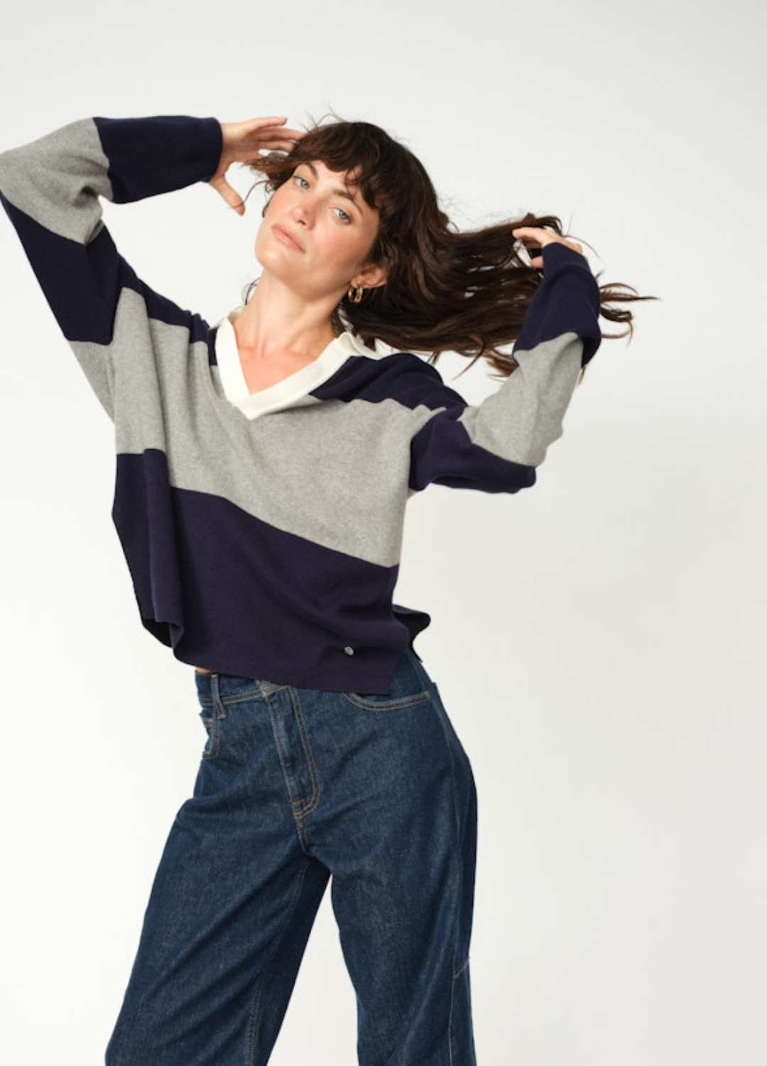 Mos Mosh - Wylie Tani Bold Stripe Knit