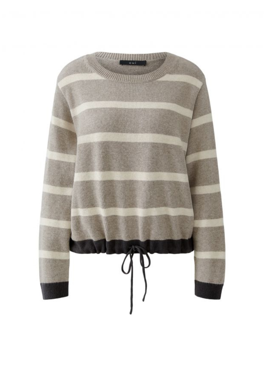 Oui - Brown Stripe Jumper