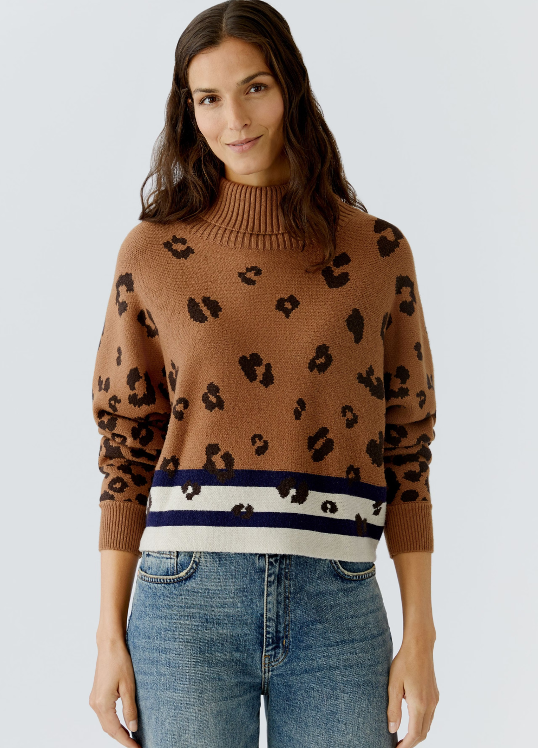 Oui - Camel Leo Jumper