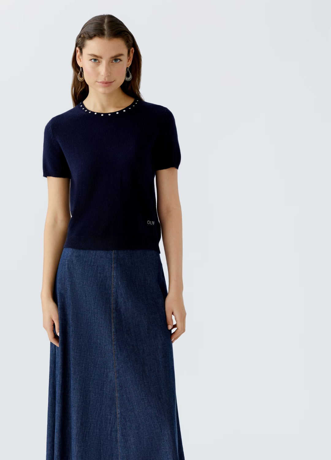 Oui - Dark Blue Jumper