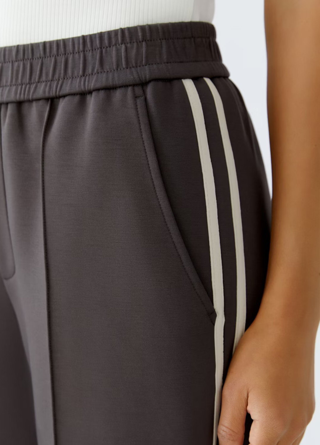 Oui -Dark Brown Sweatpants