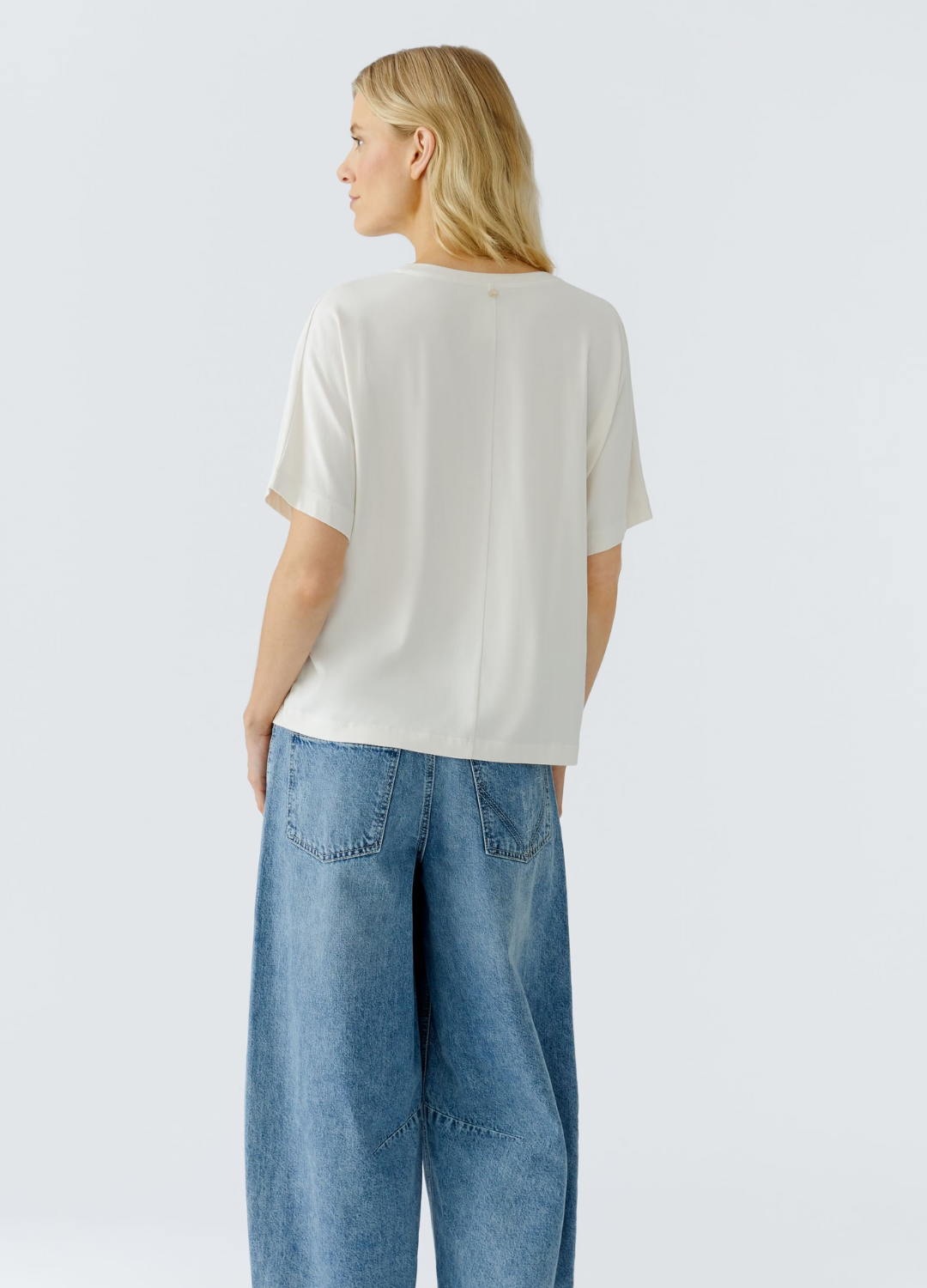 Oui - Gardenia Pocket Tee