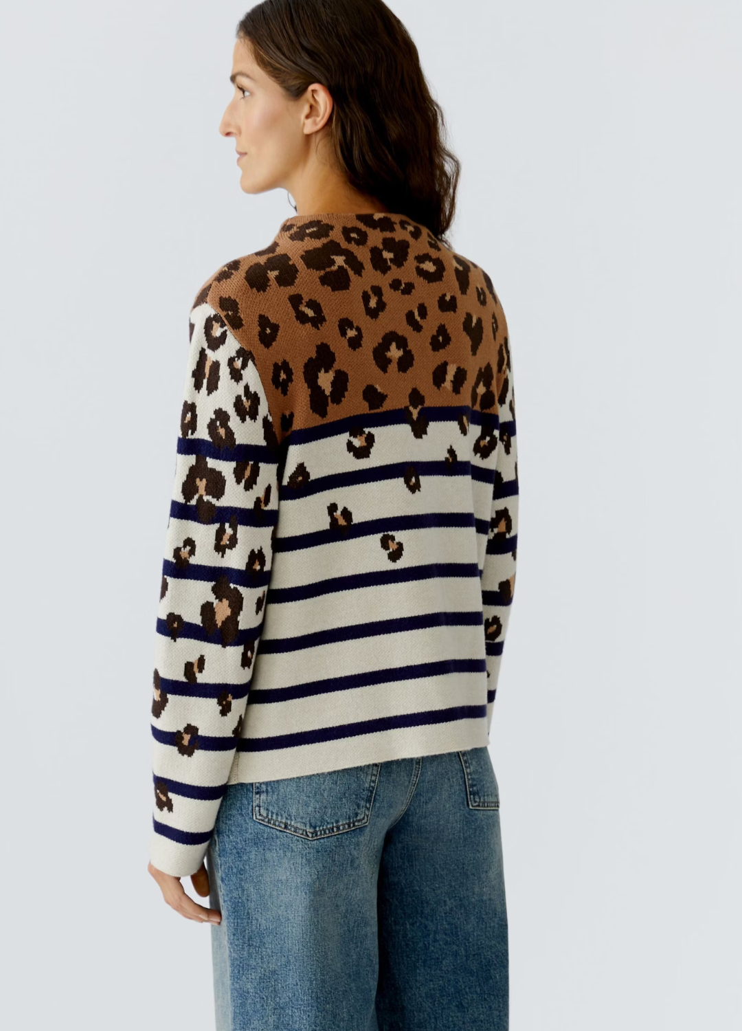 Oui - Leo Stripe Jumper