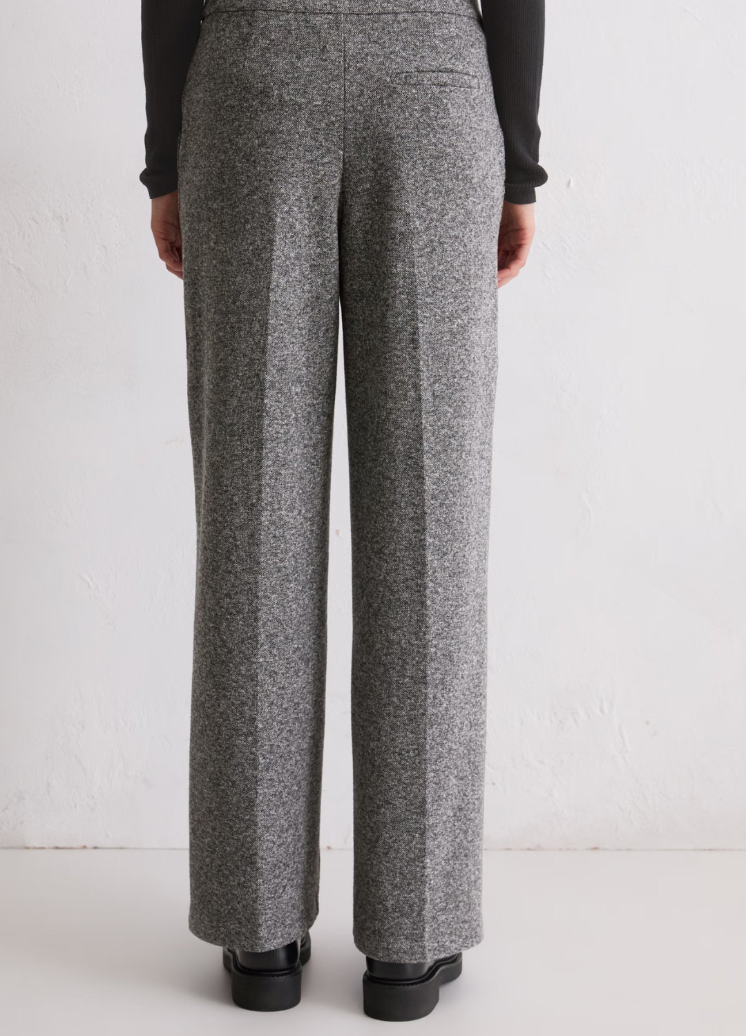 Marc O'Polo - Grey Melange Jersey Pants
