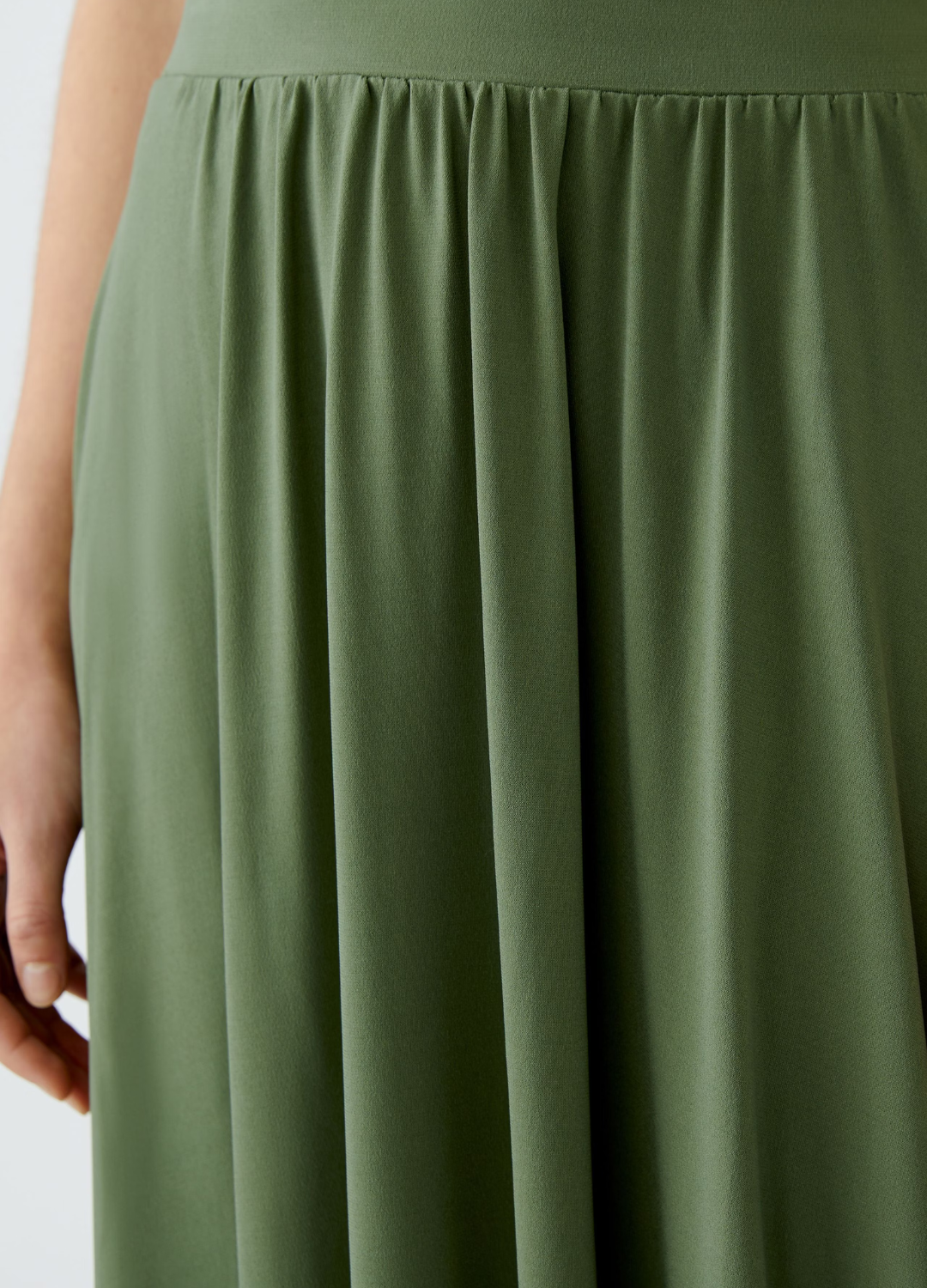 Oui - Shaded Moss Maxi Skirt