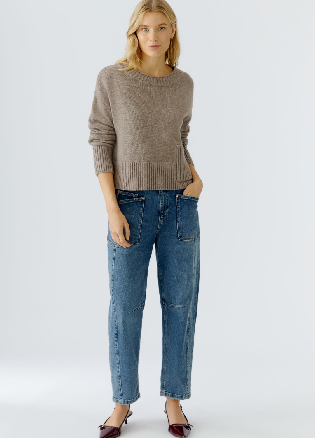 Oui - Smokey Pocket Jumper