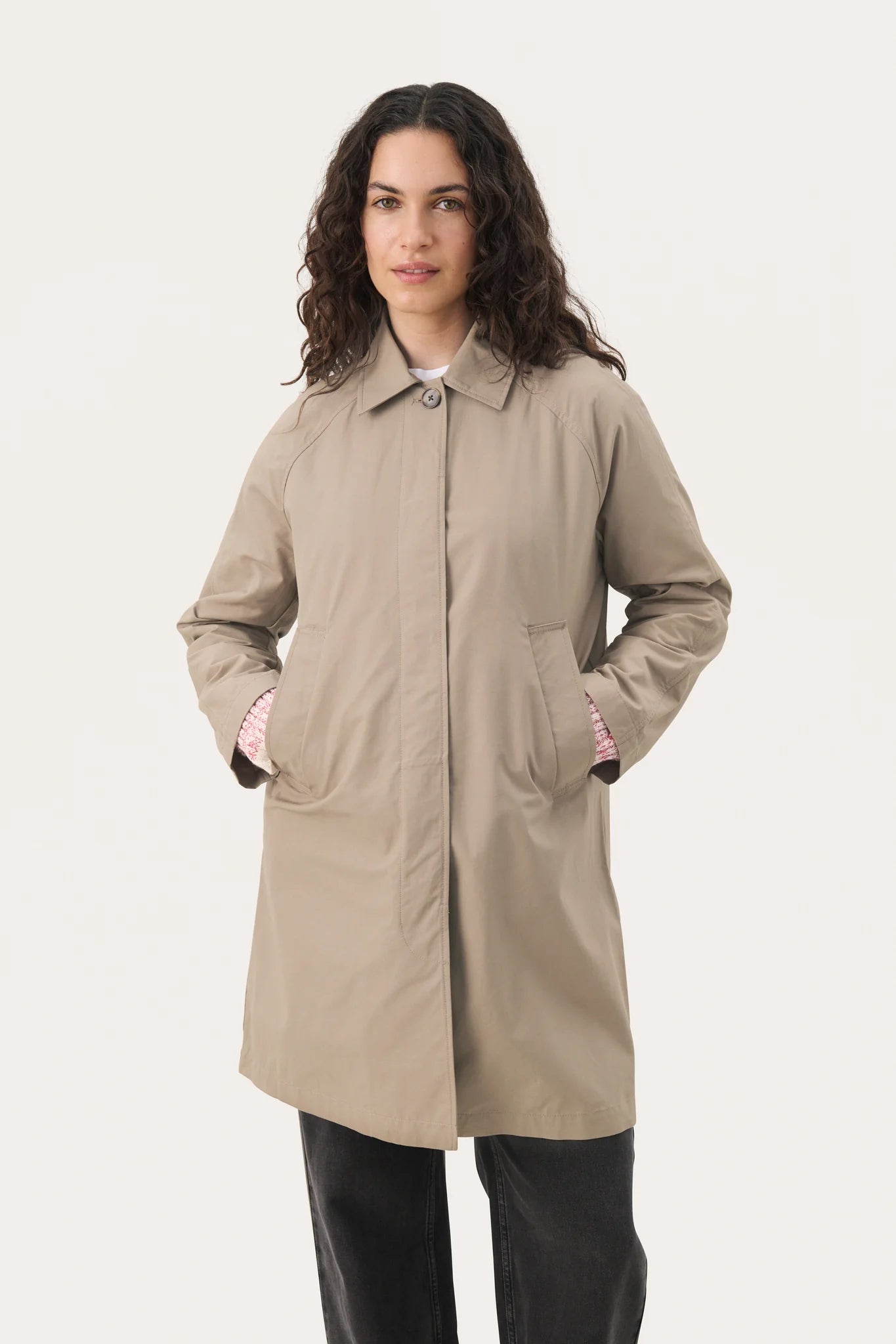 Part Two - Ettie Trench Coat in Desert Taupe