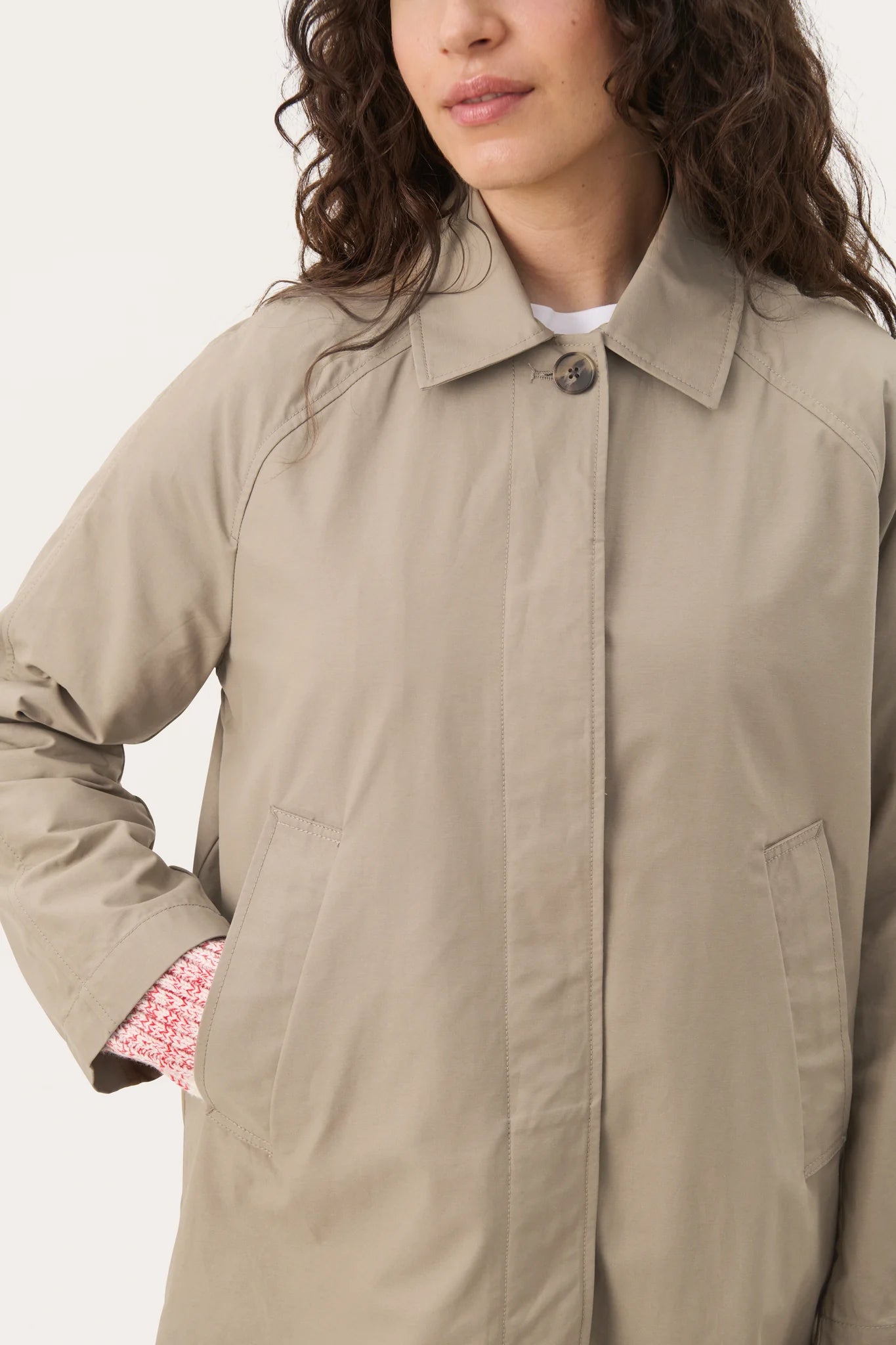 Part Two - Ettie Trench Coat in Desert Taupe