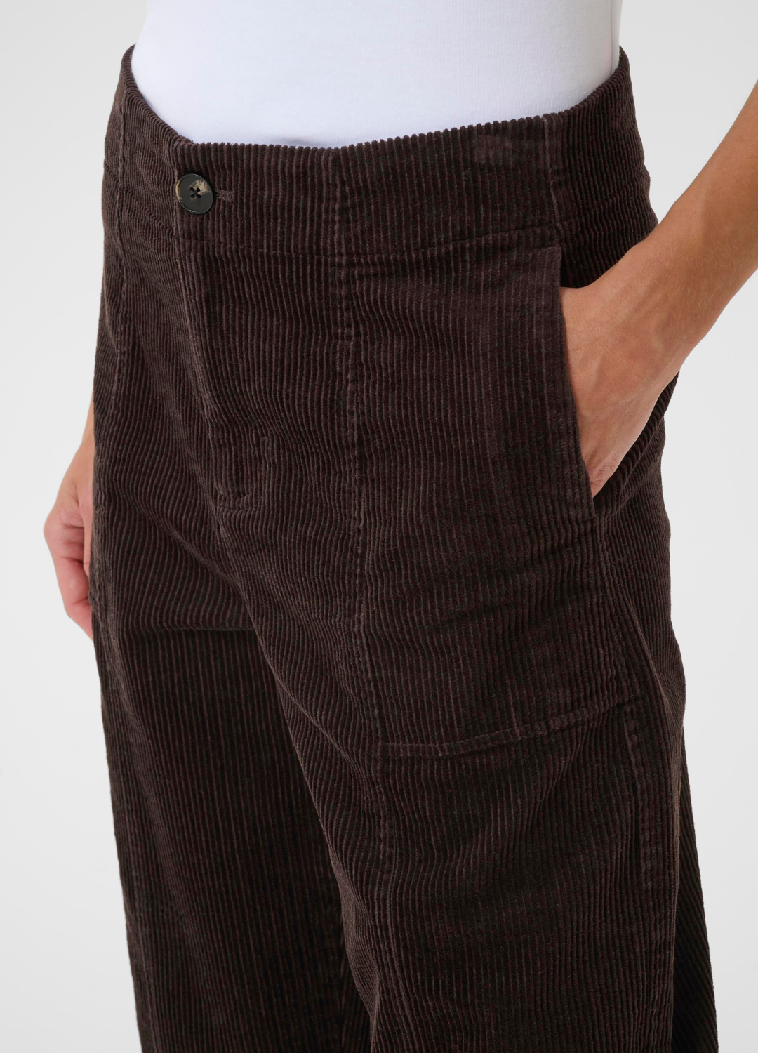 Part Two - Netta Ganache Wide Pants