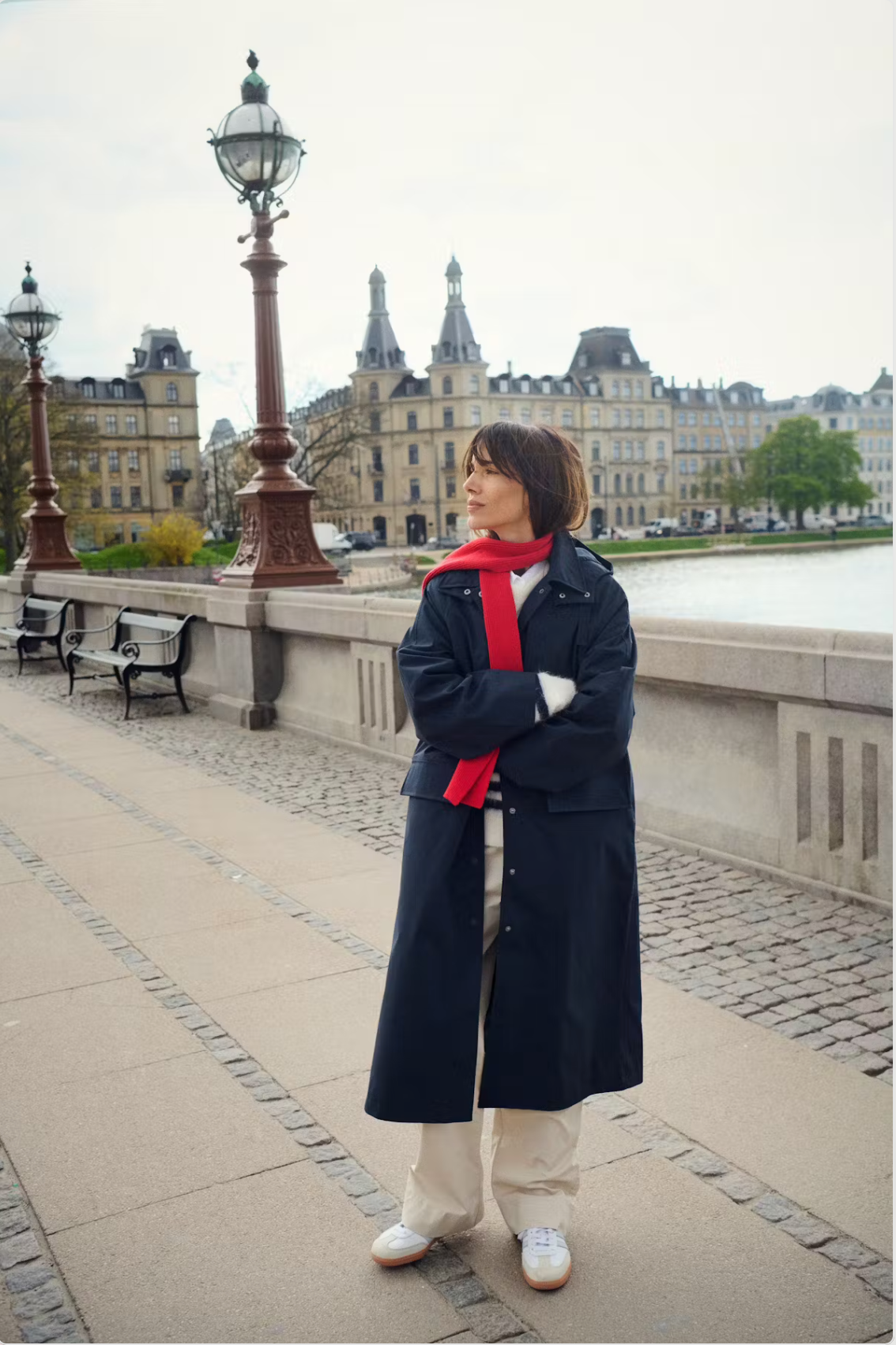 Part Two - Noir Mac Coat in Navy