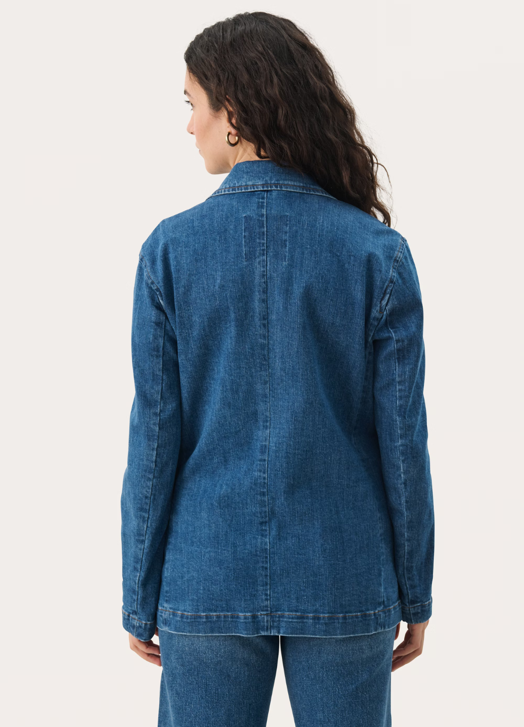 Part Two - Noor Denim Blazer Jacket