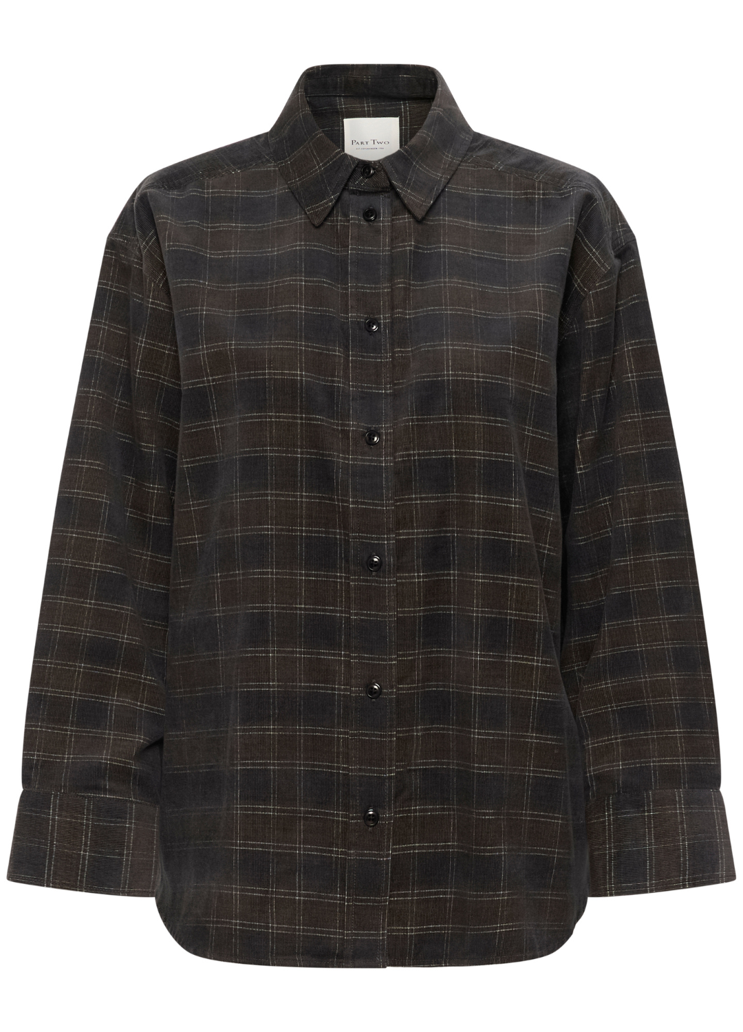 Part Two - Savannas Tarmac Check Blouse