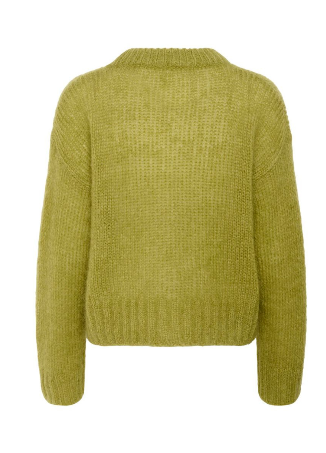 Part Two - Sille Green Olive Jumper