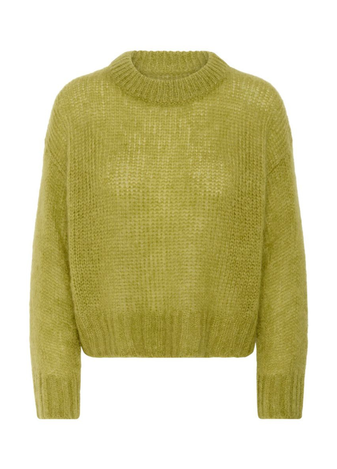 Part Two - Sille Green Olive Jumper