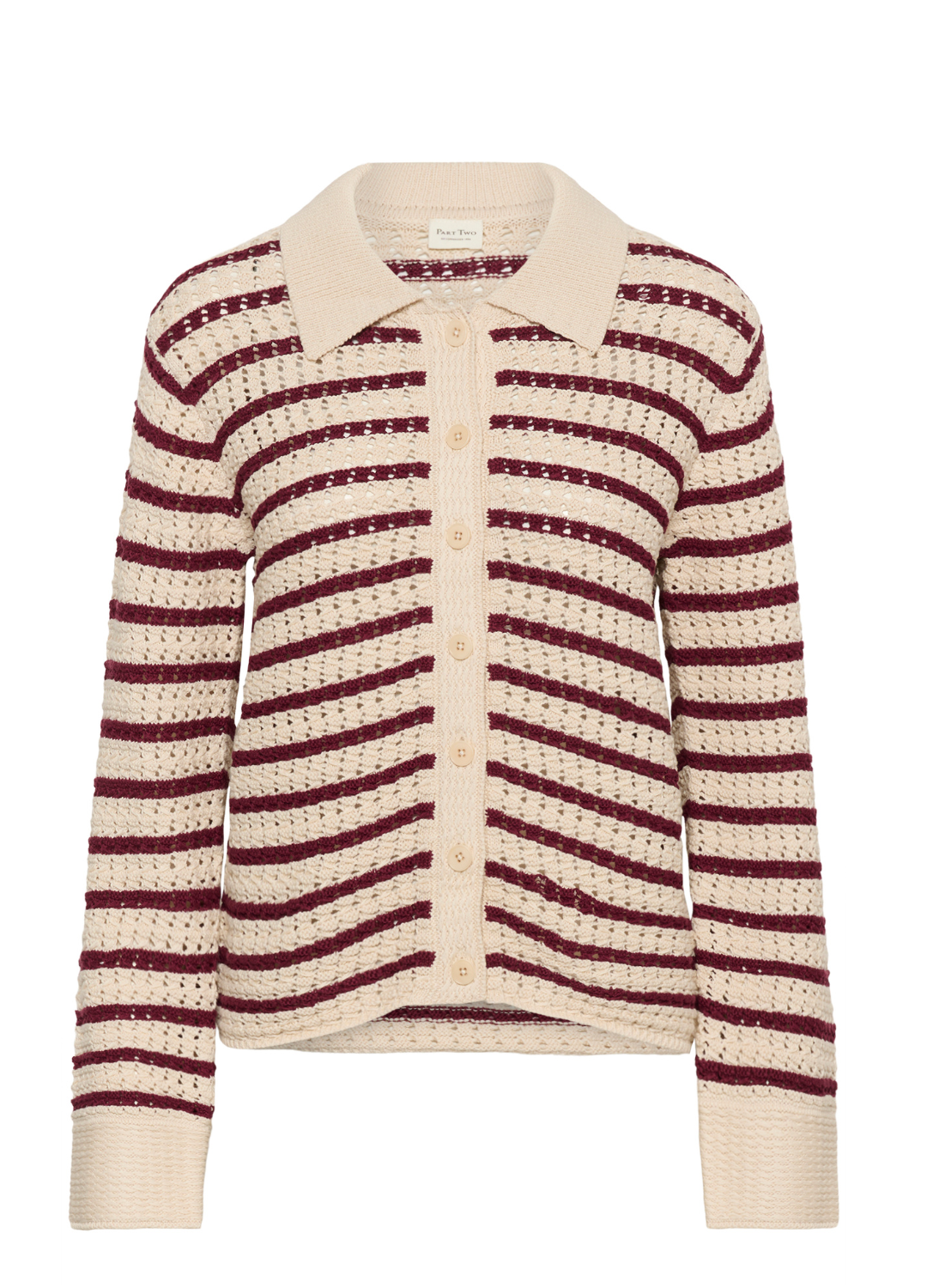 Part Two - Tracey Tawny Port Cardigan