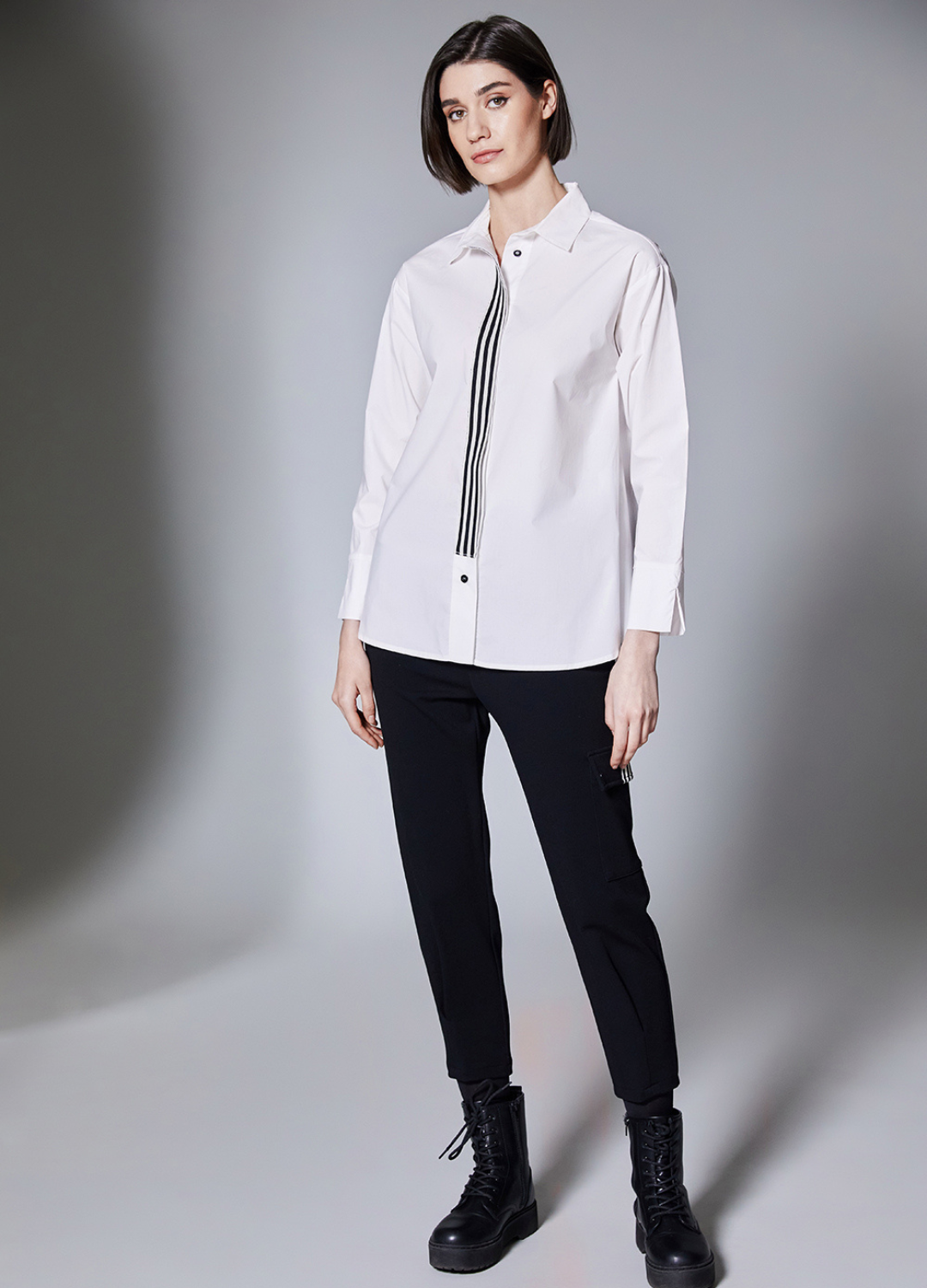 Peruzzi - Centre Stripe Shirt