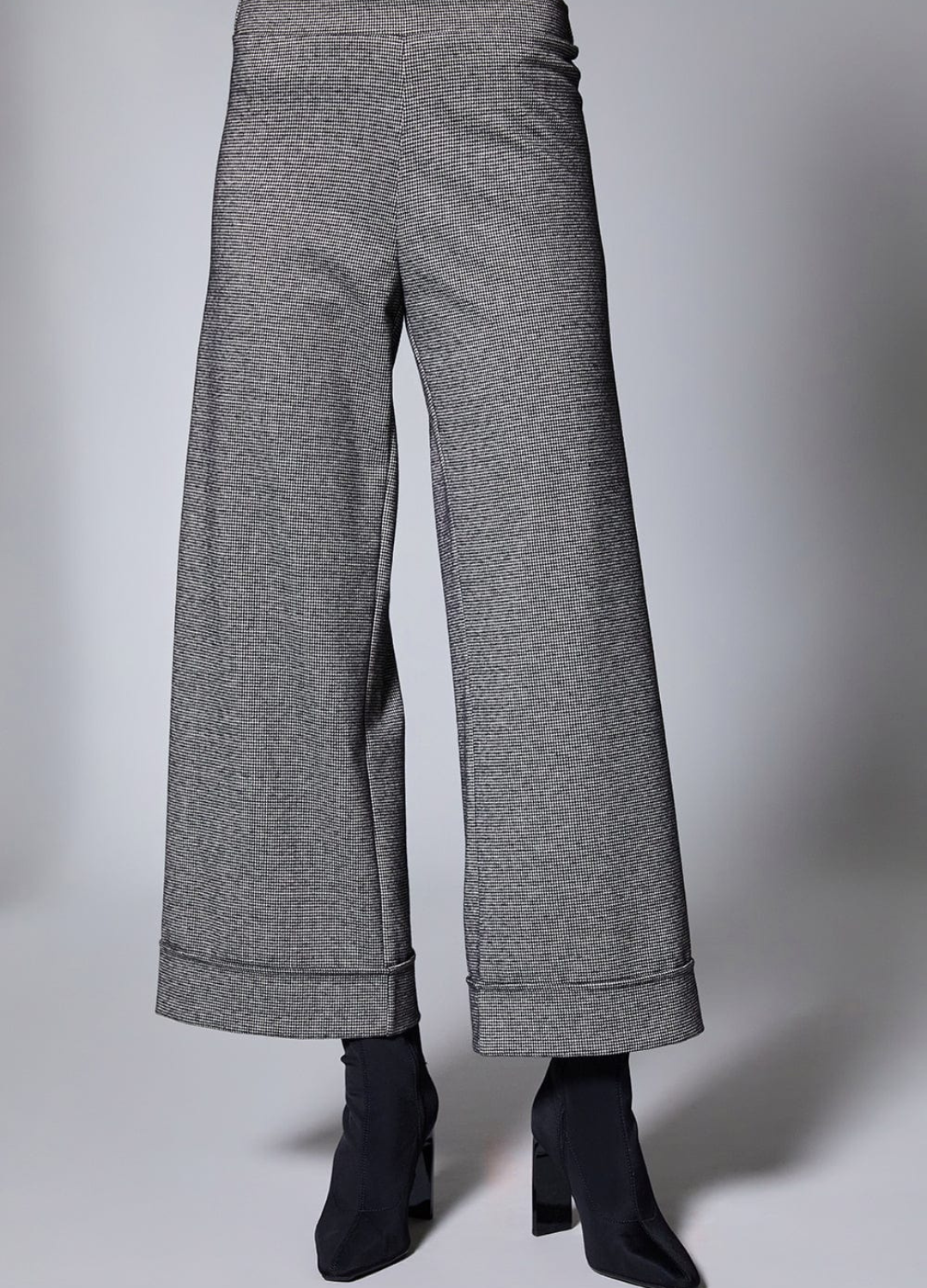 Peruzzi - Mini Houndstooth Trouser Turn Up