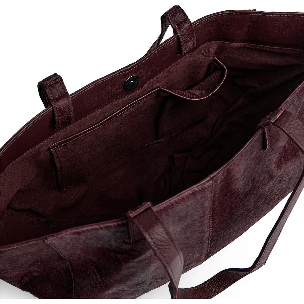 Depeche - Modern Ox Blood Shopper Bag
