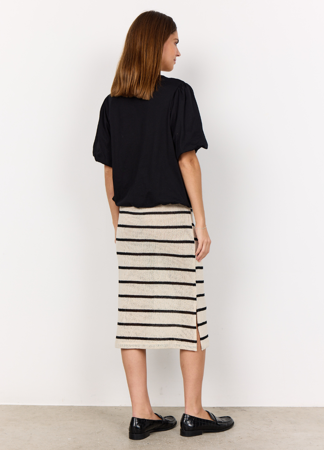 Soya Concept - Derby Black T-Shirt