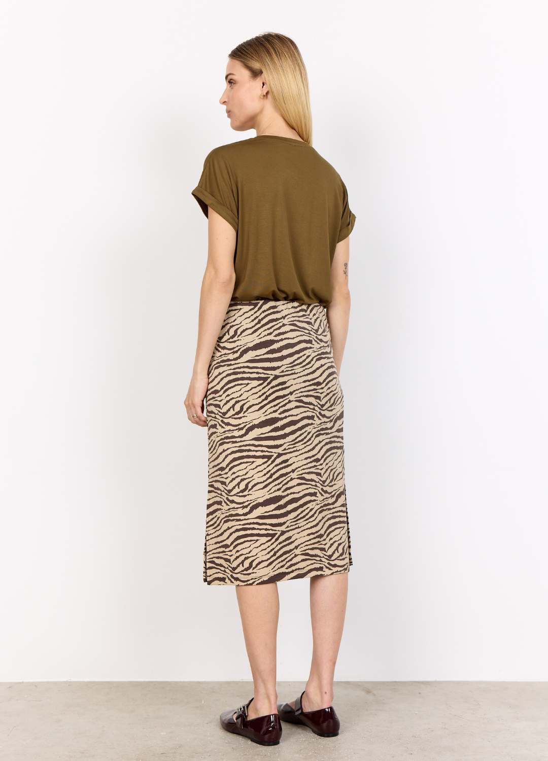 Soya Concept - Marcia Misty Olive T-Shirt