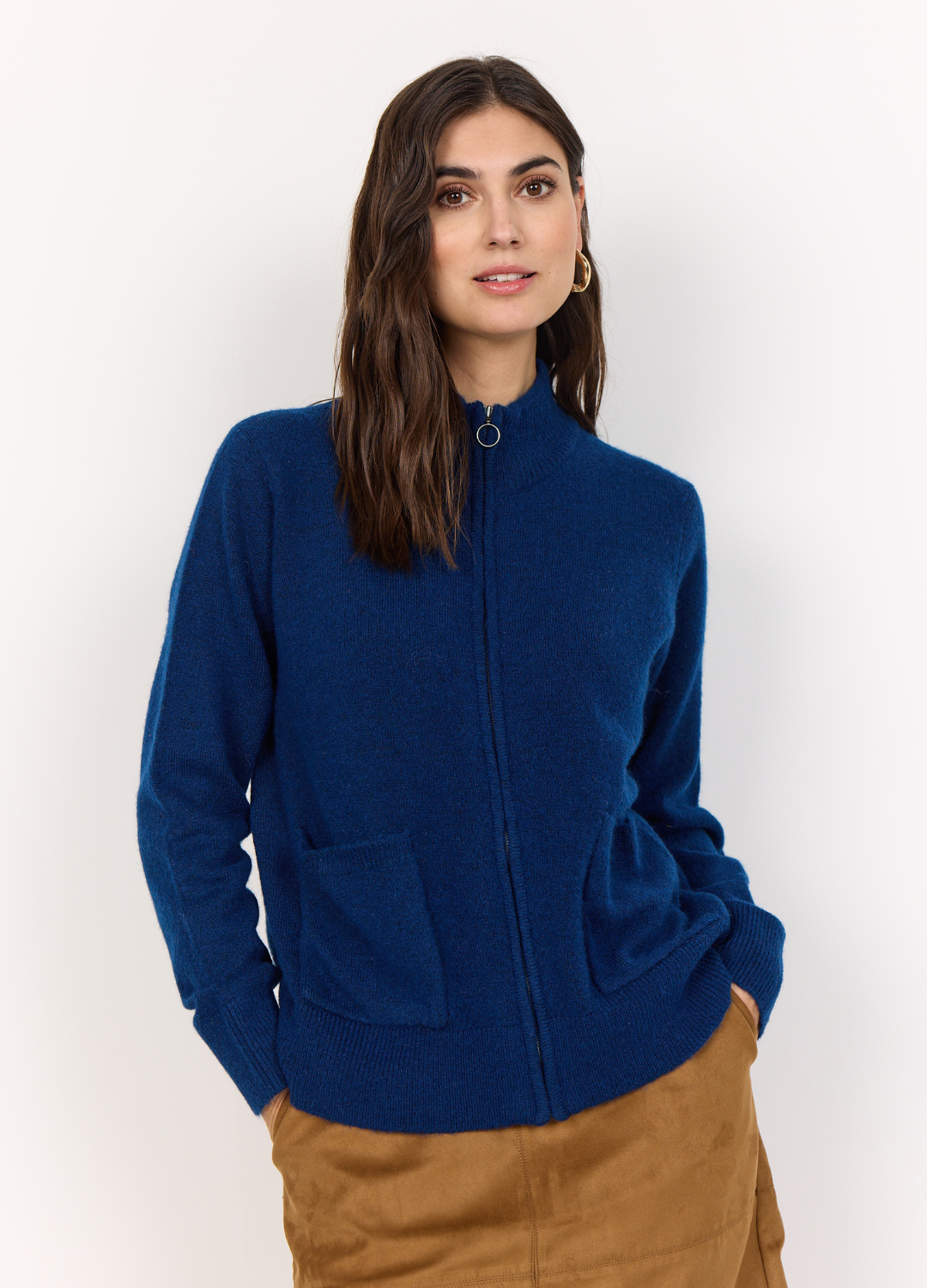 Soya Concept - Nessie Estate Blue Cardigan