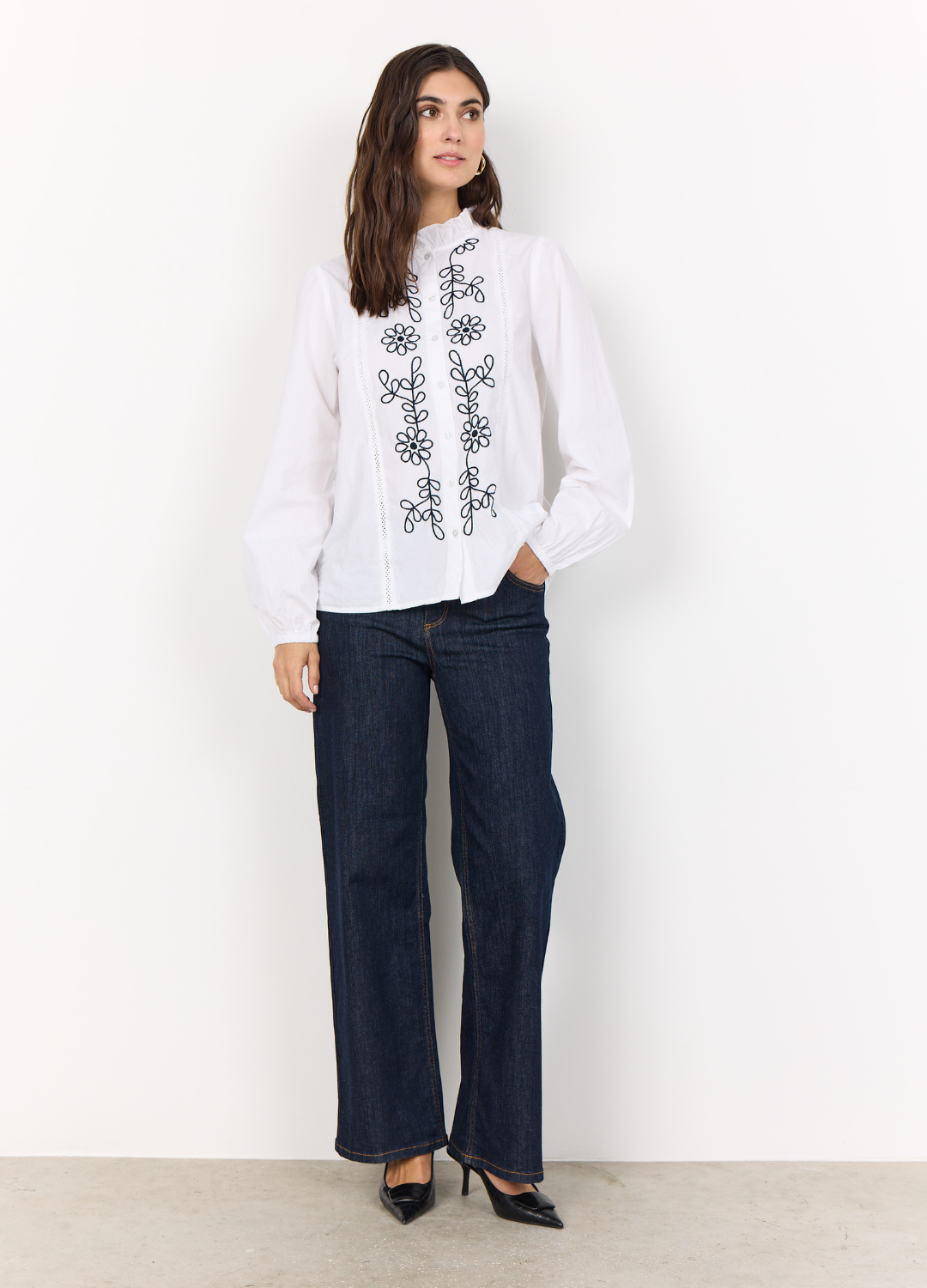 Soya Concept - Vinca White Shirt