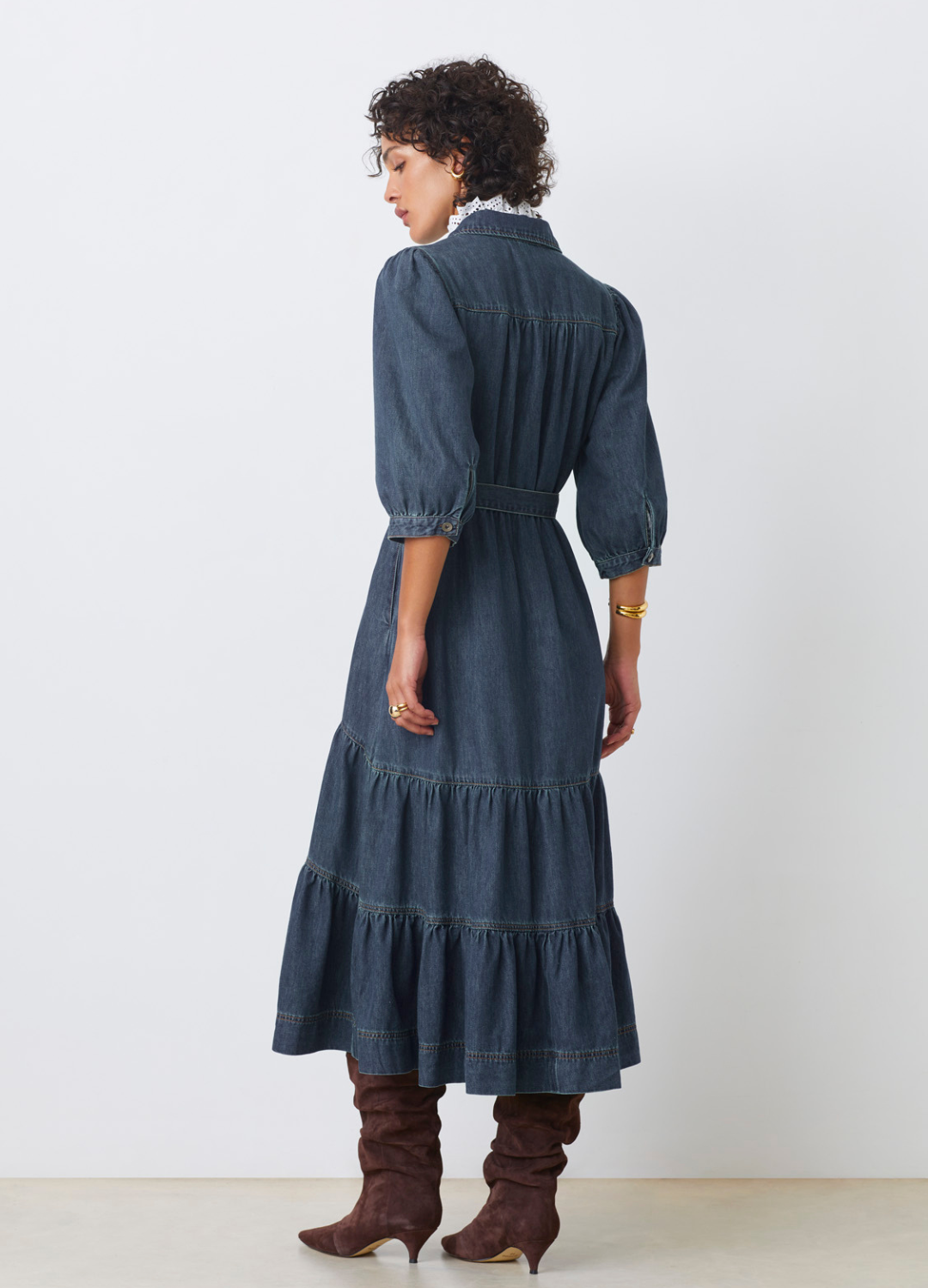 Suncoo - Clarck Denim Dress