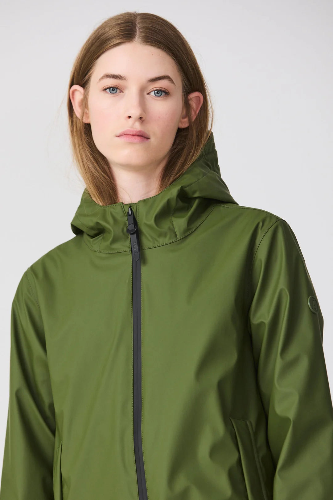 Tanta - Tormenta Bronze Green Raincoat