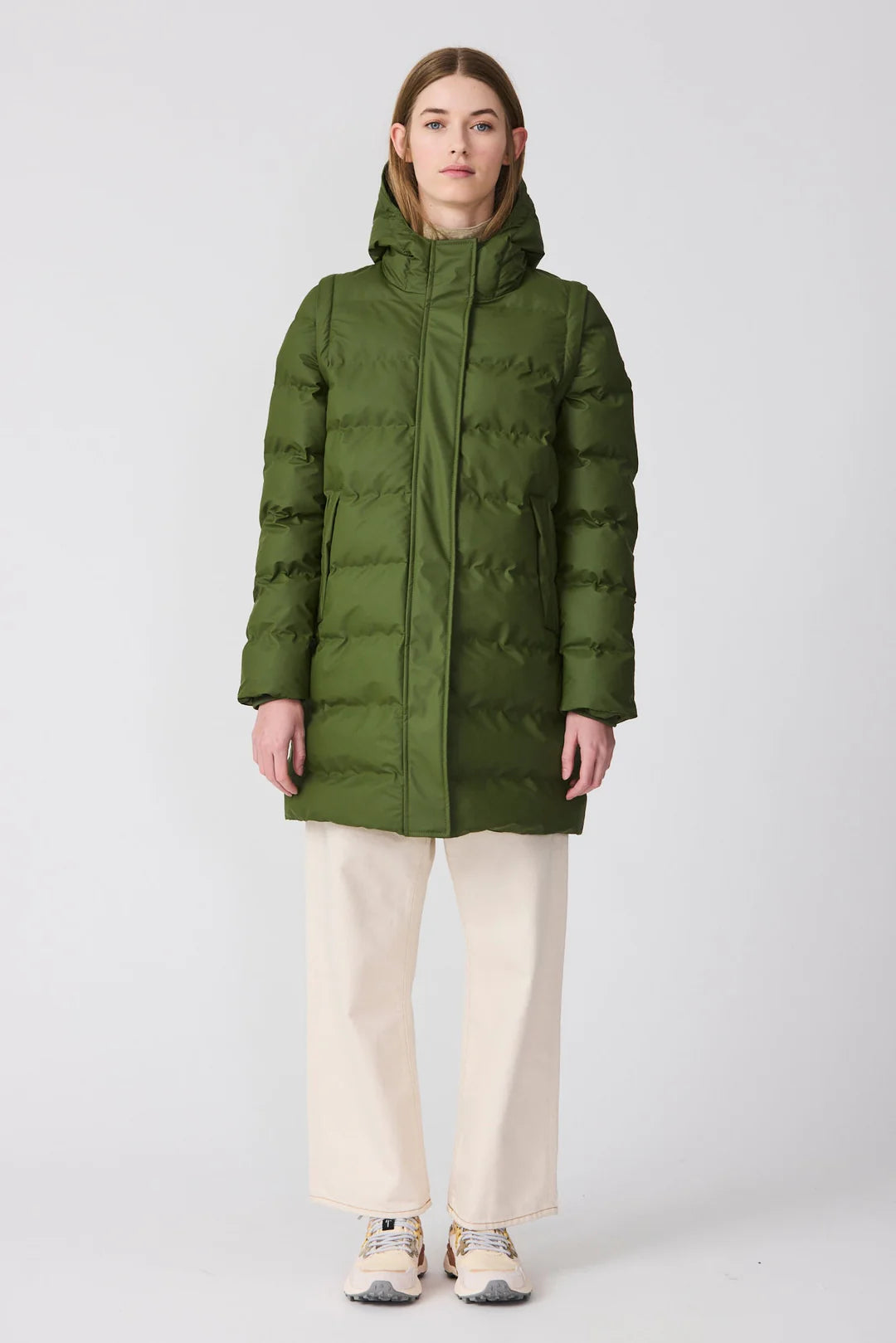 Tanta - Stuhi Bronze Green Raincoat