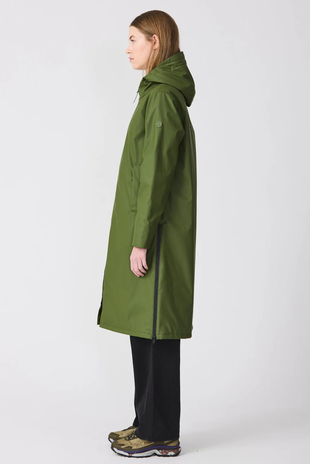 Tanta - Tormenta Bronze Green Raincoat