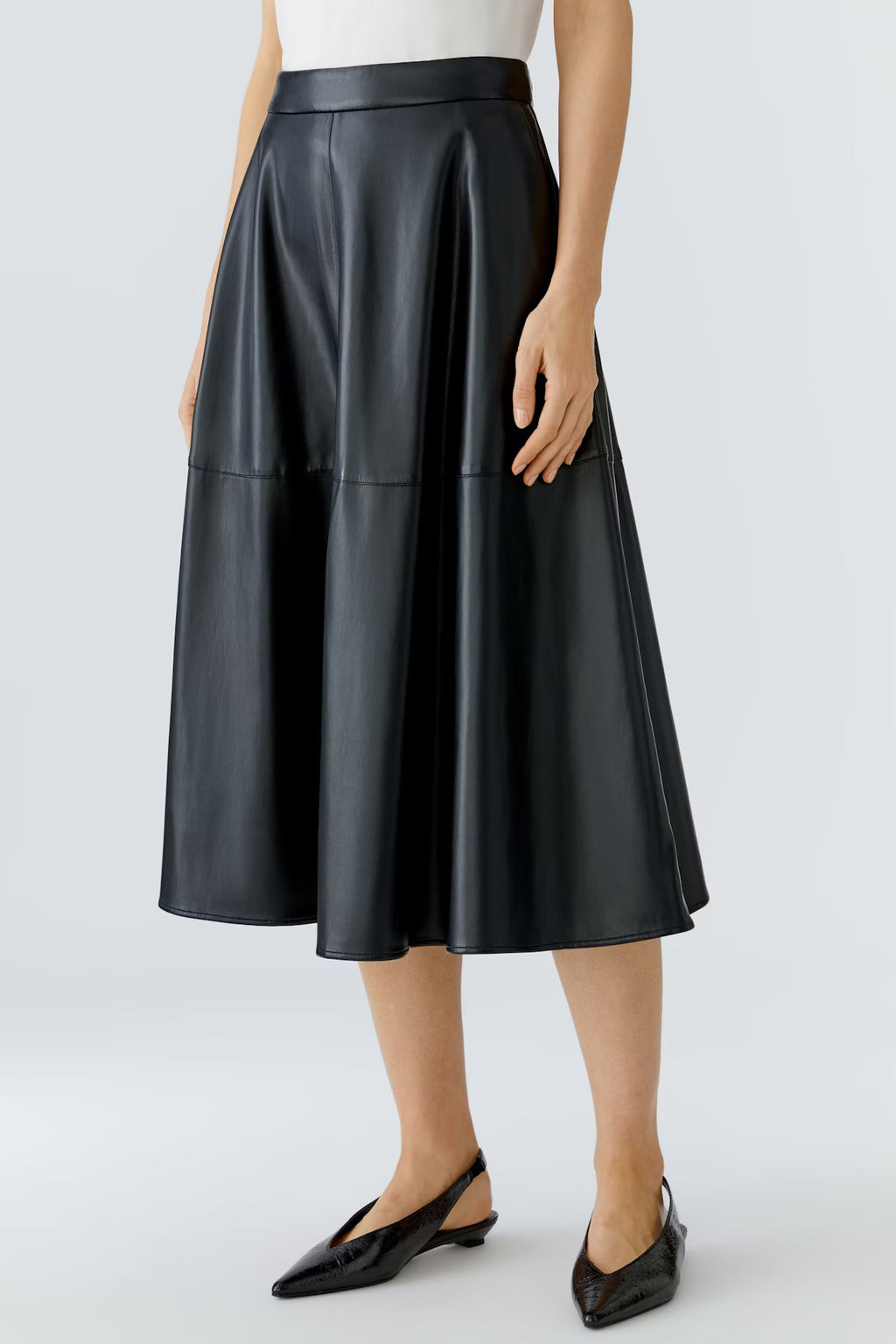 Oui - Aline Black Skirt