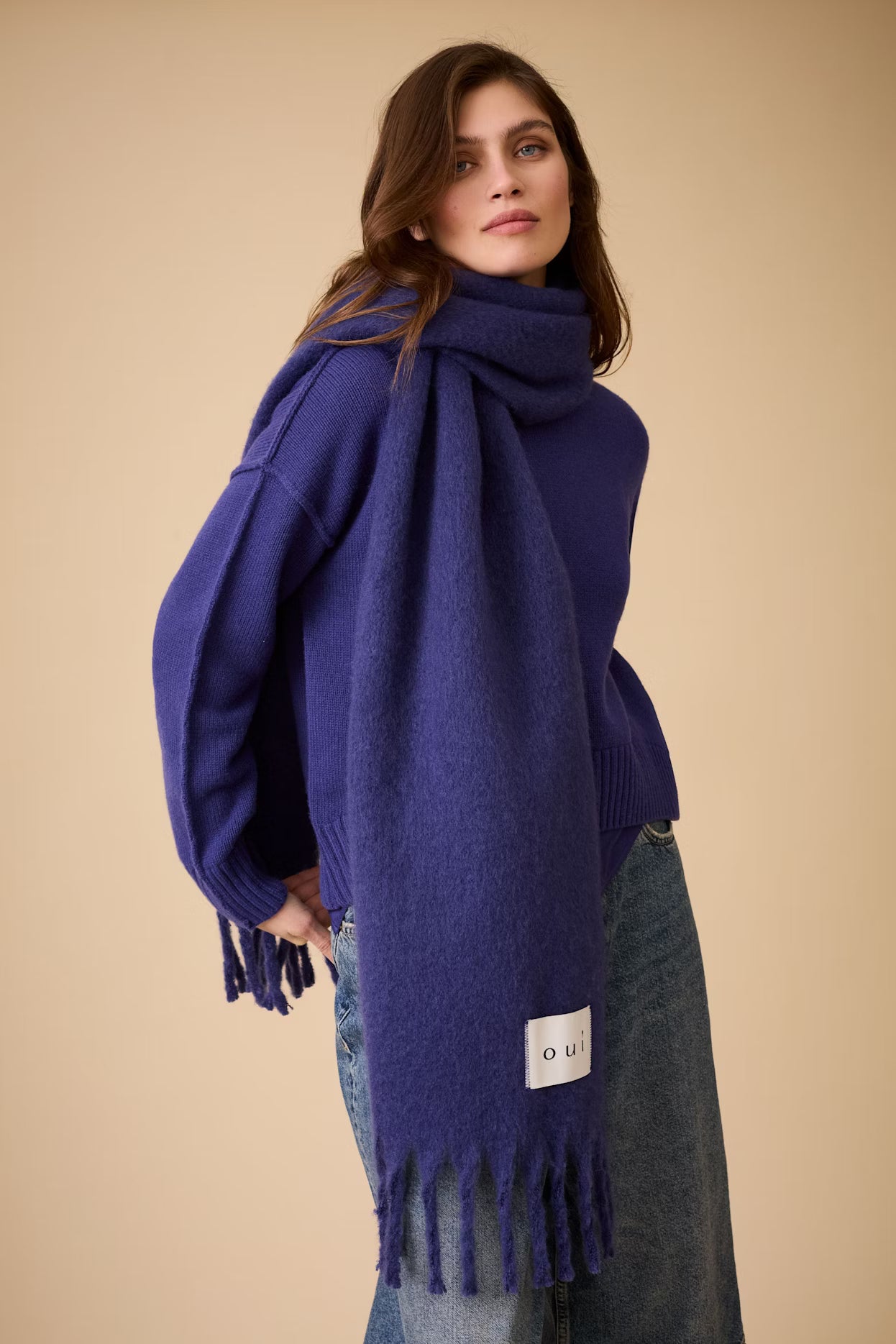 Oui - Blue Ribbon Scarf