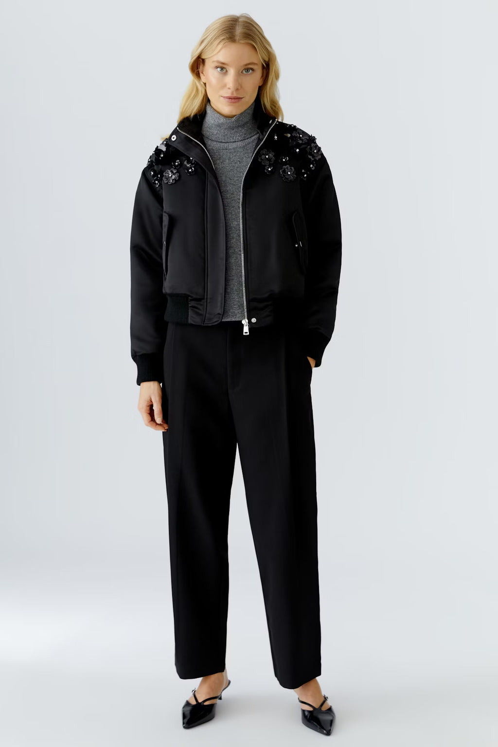 Oui - Disc Bomber Jacket