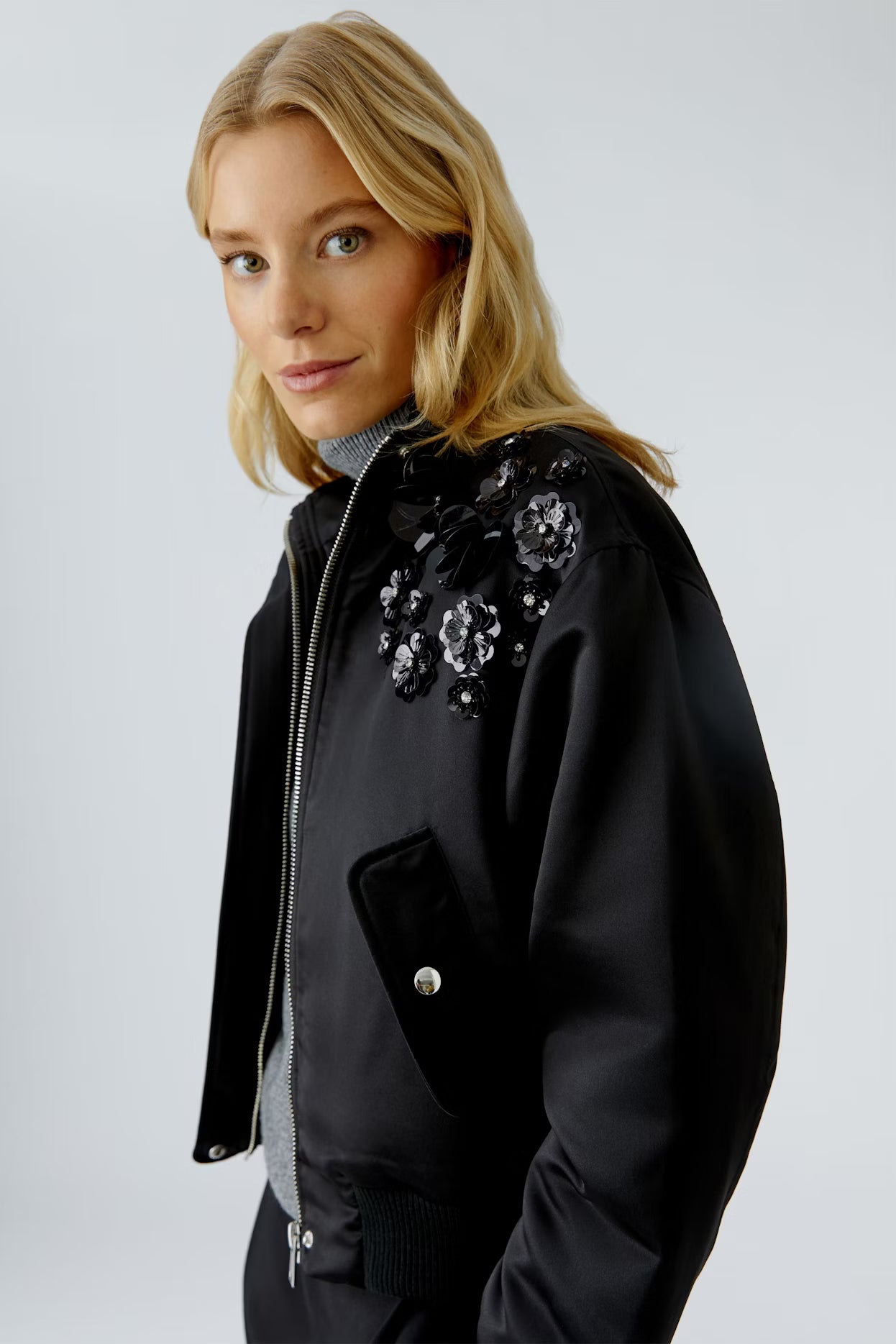 Oui - Disc Bomber Jacket