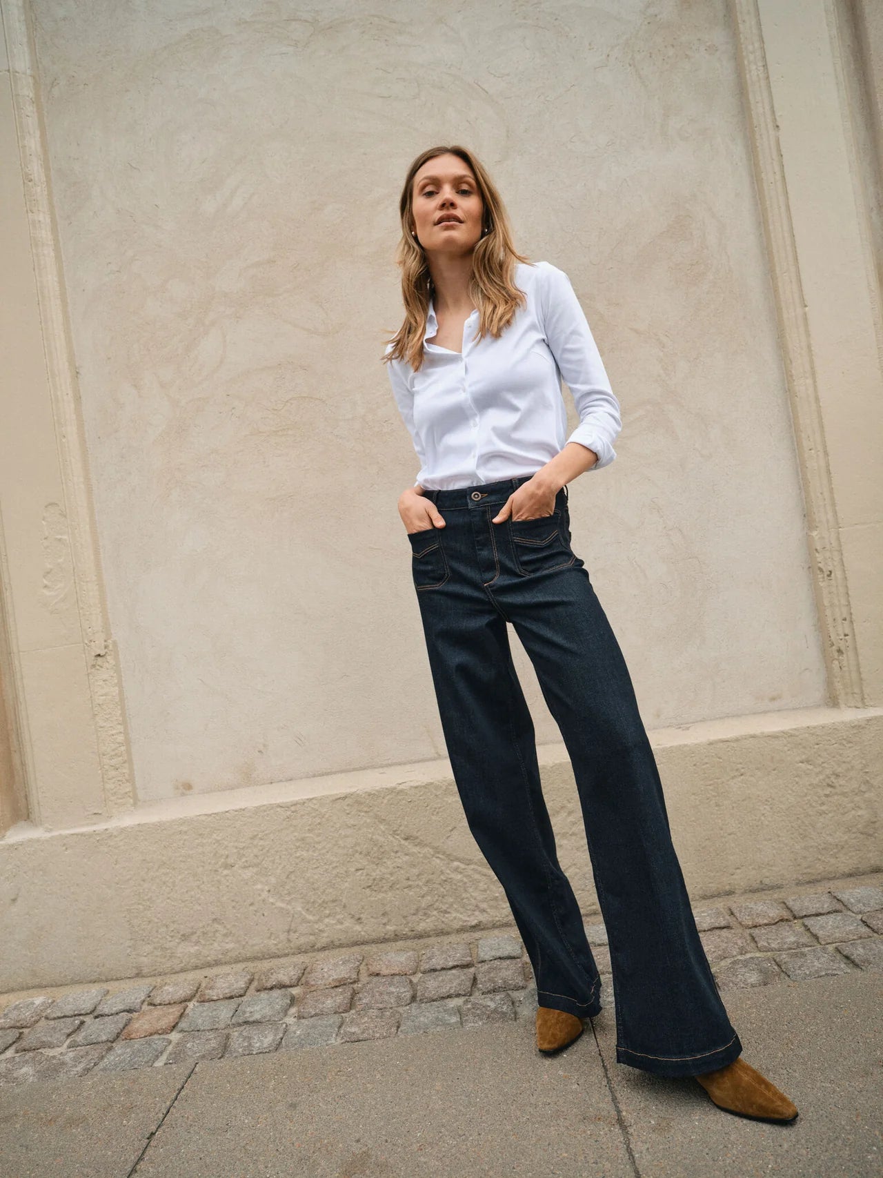 Mos Mosh - Colette Deluxe Dark Blue Jean