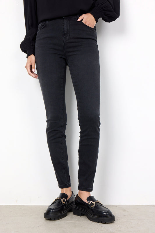 Soya Concept Dark Grey Slim Fit Jeans