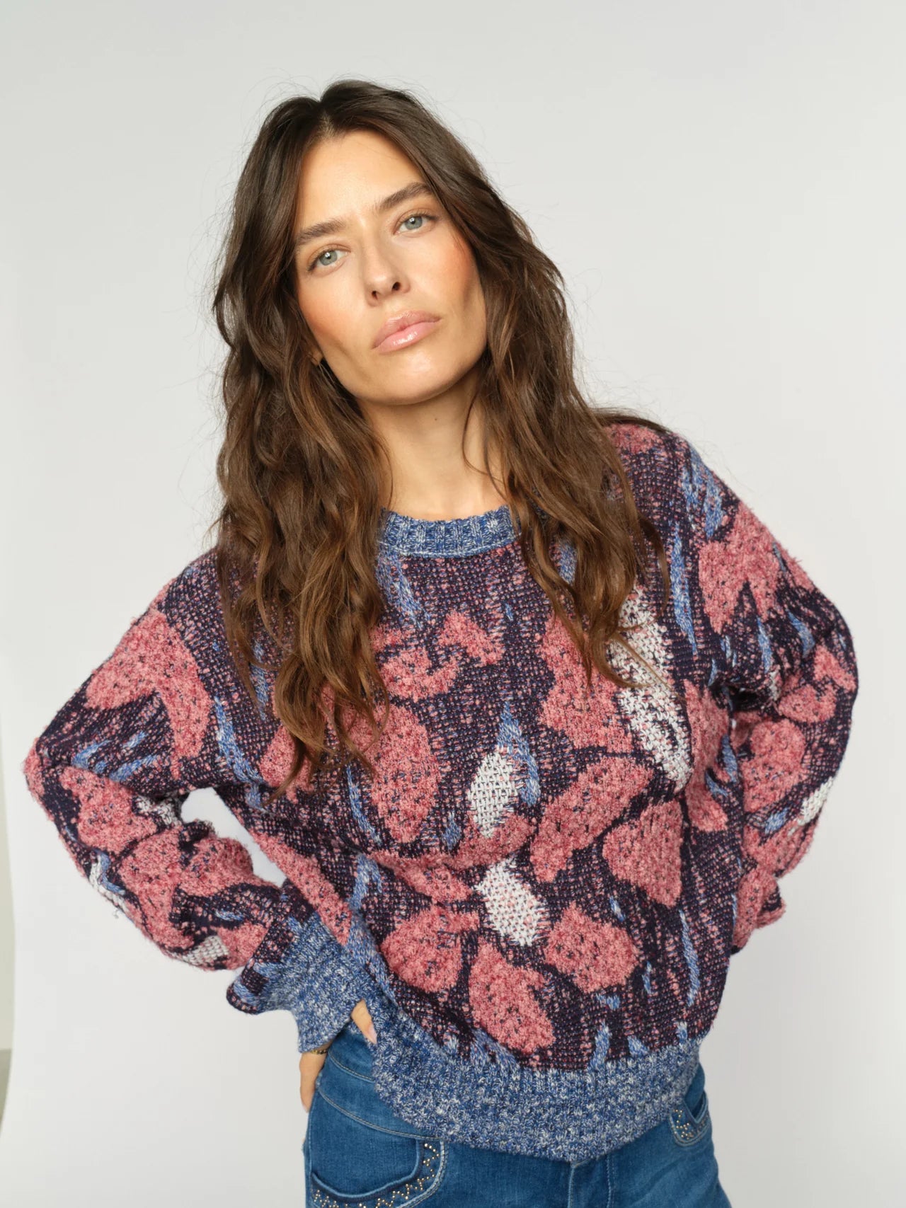 Mos Mosh - Teana Intarsia Knit